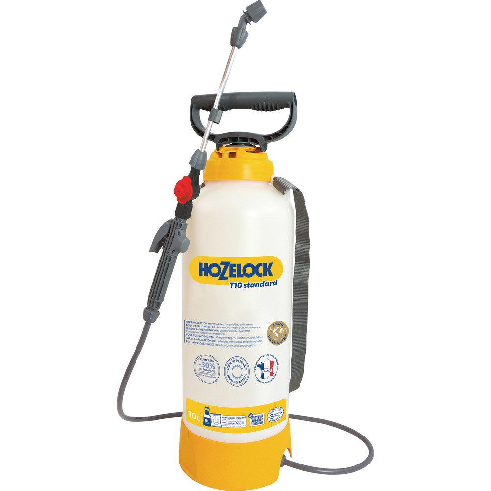 Hozelock Drucksprühgerät Hozelock 100-003-489 Hozelock Drucksprüher T10 Drucksprüher 10 l