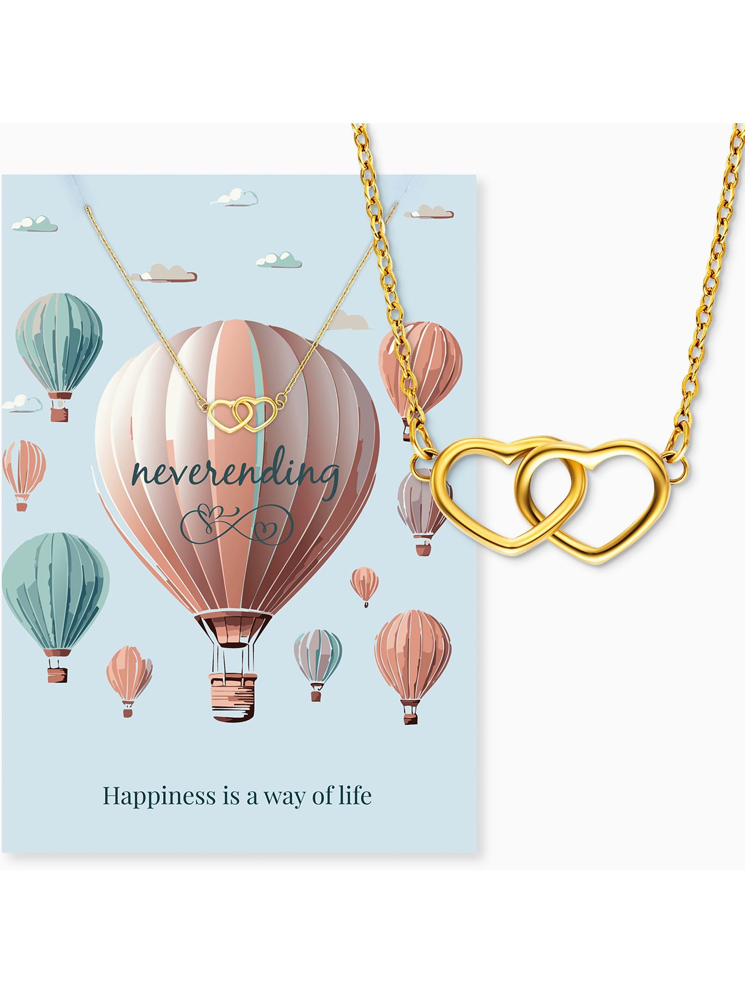 Engelsrufer Silberkette Engelsrufer Damen-Kette Edelstahl Herz günstig online kaufen