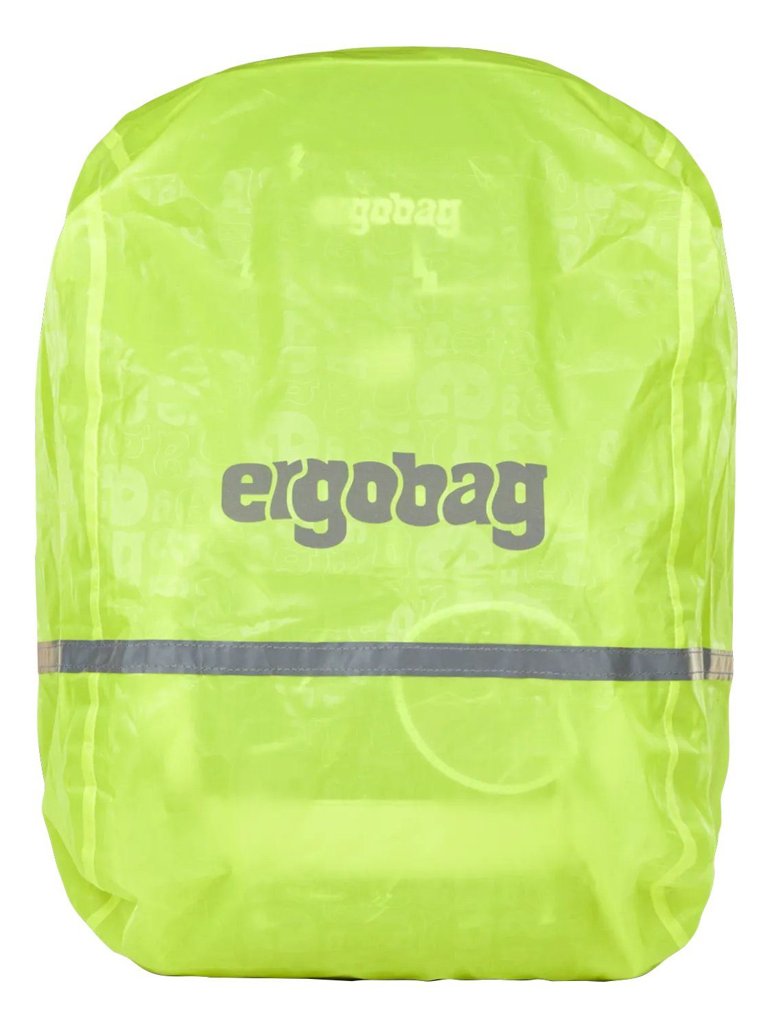 ergobag Rucksack-Regenschutz Regenschutz für Schulranzen (1-St), reflektierend