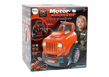 LEAN Toys Kinder-Werkzeug-Set Werkstatt Automotor Demontage Bauset Kinder Spielzeug Auto Fahrzeug