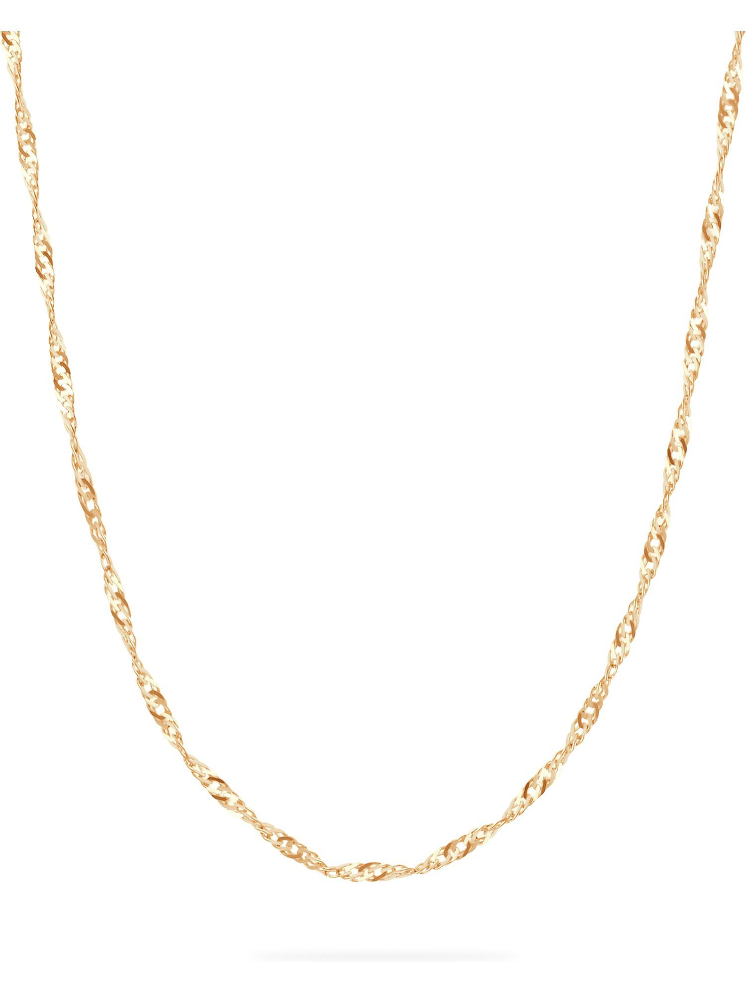 FAVS Collier FAVS Damen-Kette 375er Gelbgold