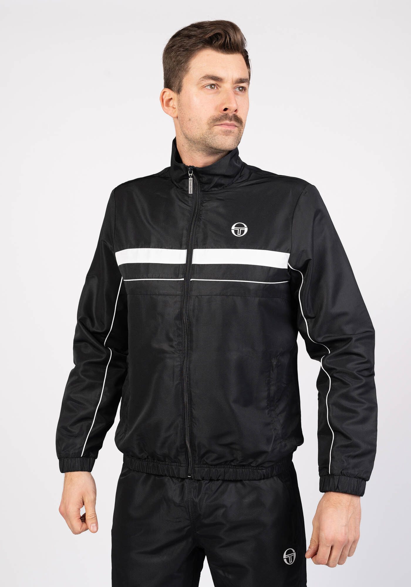 Sergio Tacchini Trainingsanzug ZELMA Herren, Trainingsanzug Herren, Tracksuit, Retro, Outdoor, Jogging, Streetwear