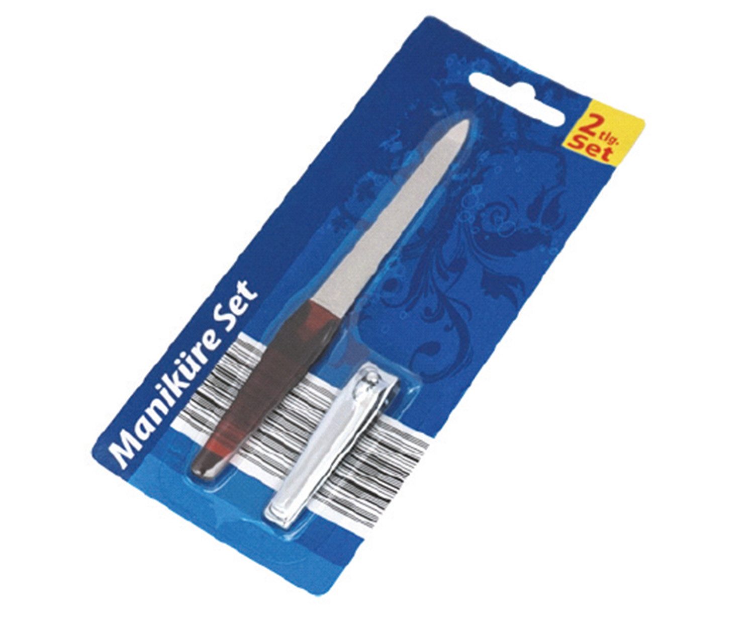 Maniküre-Pediküre-Set Maniküre Set 10-teilig Silber Nagelpflege Werkzeug, 2-tlg., Maniküre, Maniküre Set Nagelset Nagelpflege Set Maniküre Kit Nagelpflege Pe