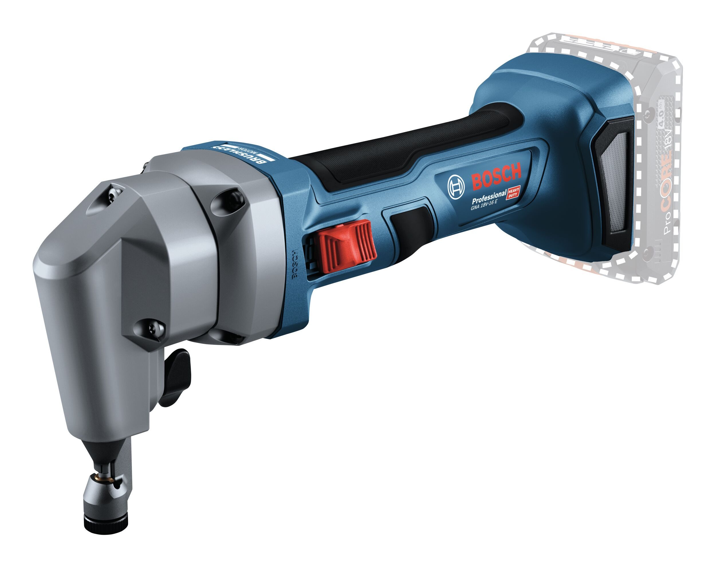 BOSCH Akku-Knabber GNA 18V-16 E, 18 in V, Nager Ohne Akku - im Karton