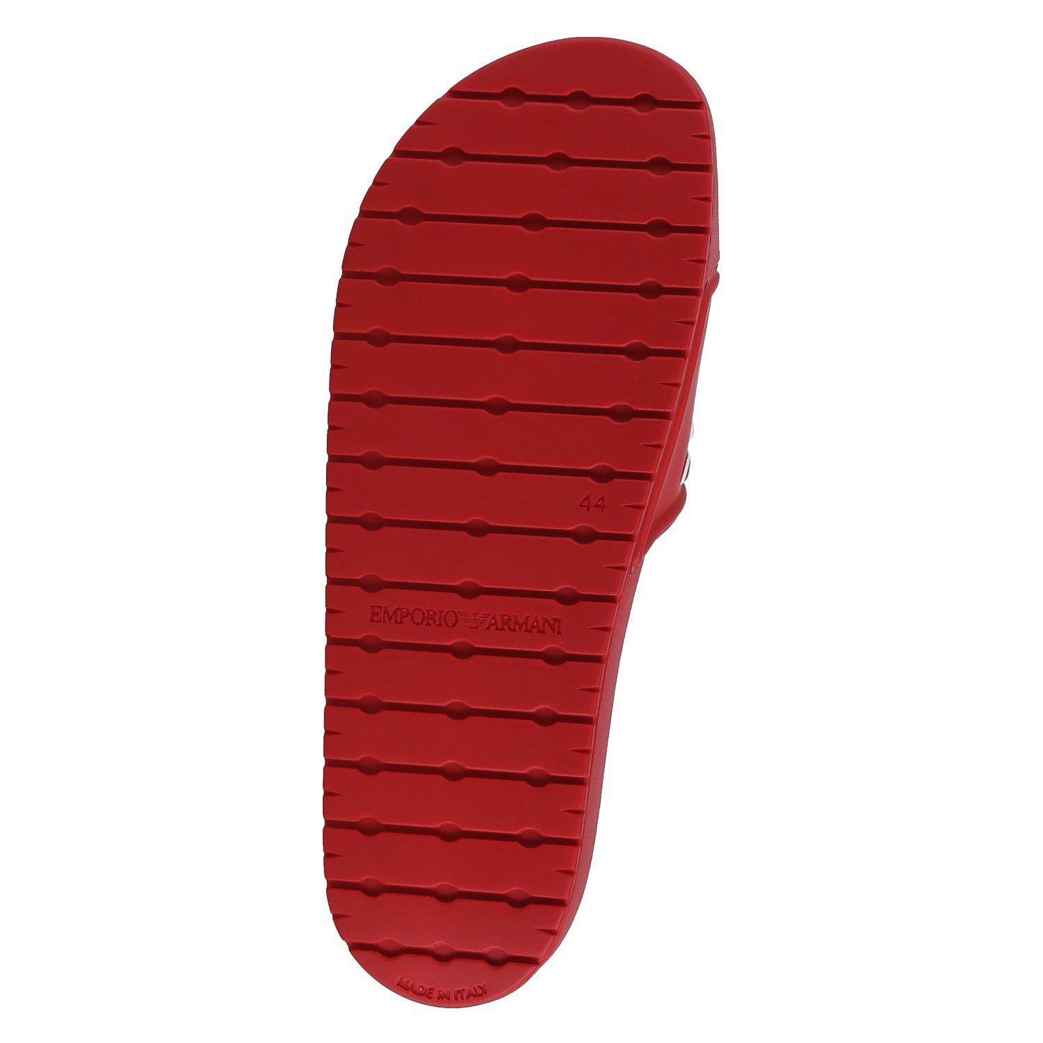 Emporio Armani Sliders rot Herren Badeschuh