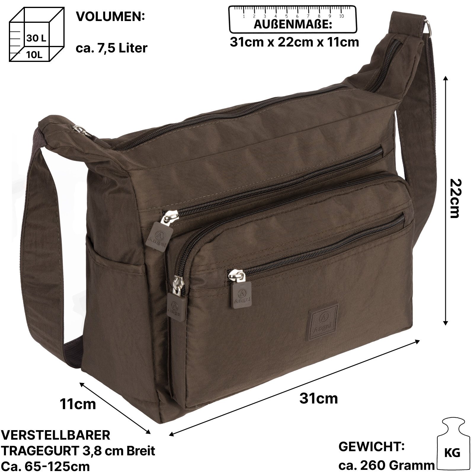 EAAKIE Umhängetasche Damen Tasche Schultertasche Umhängetasche Crossover Ba günstig online kaufen