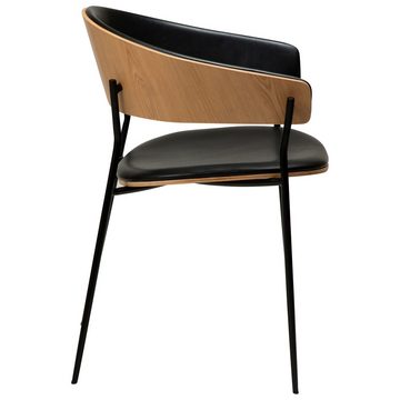 k-hometrends Armlehnstuhl Moderner Armlehnen-Stuhl KRIB, hoher Sitzkomfort, 57x78,5x54,5cm, 2er Set