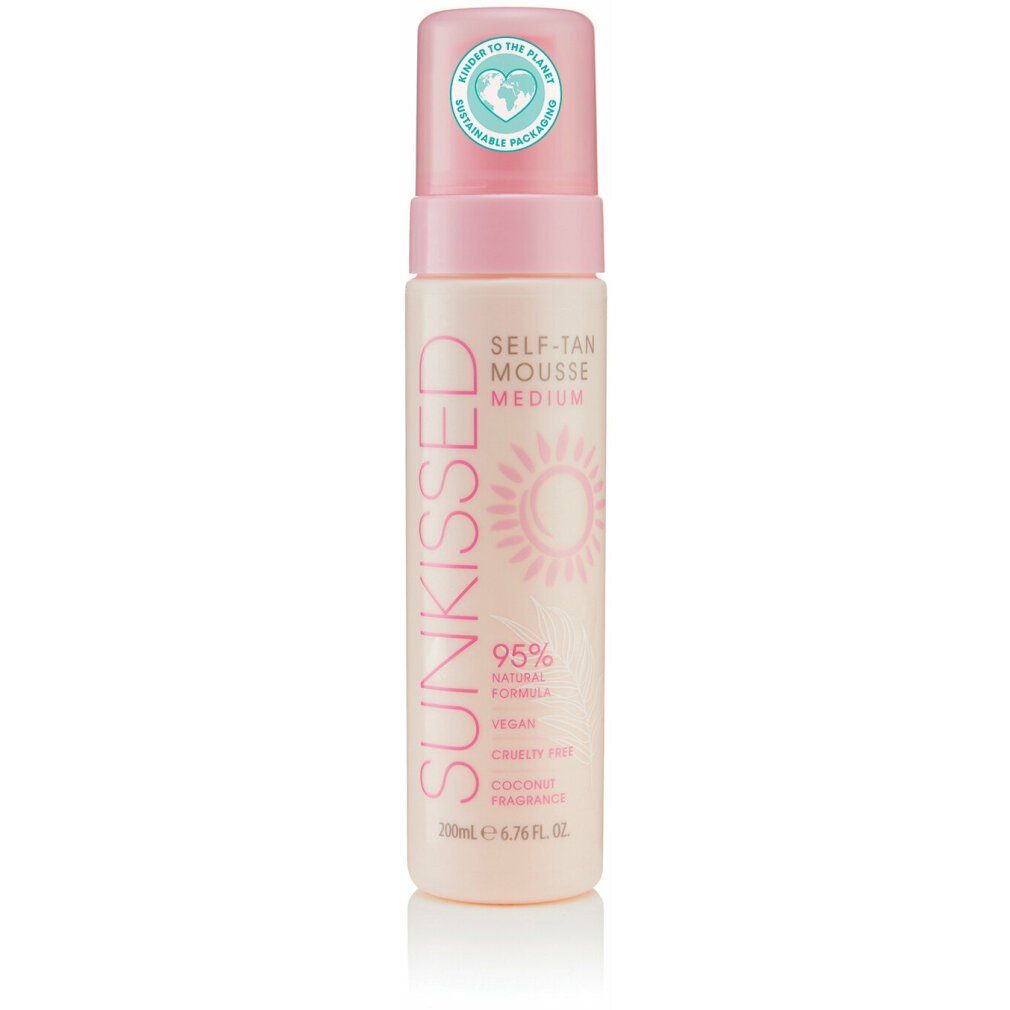 SUNKISSED Körperpflegemittel 95 Percent Natural Self Tan Mousse 200ml - Medium