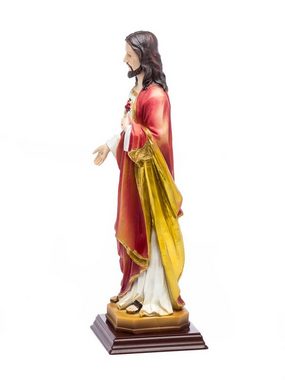 Aubaho Dekofigur Heiligenfigur Jesus 31cm Skulptur Figur Madonna sculpture