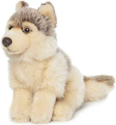 WWF Kuscheltier »Wolf 15 cm«, zum Teil aus recyceltem Material