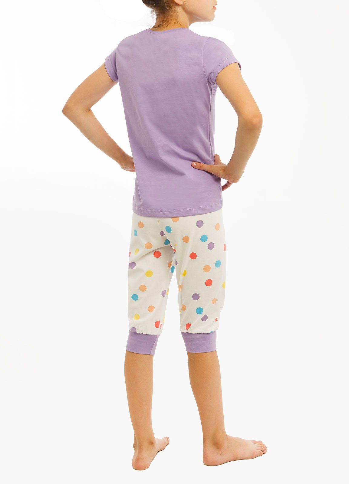 Rosa Große 100 Kinder Pyjama 4-14 Pyjama % Baumwolle Jasmil Mädchen