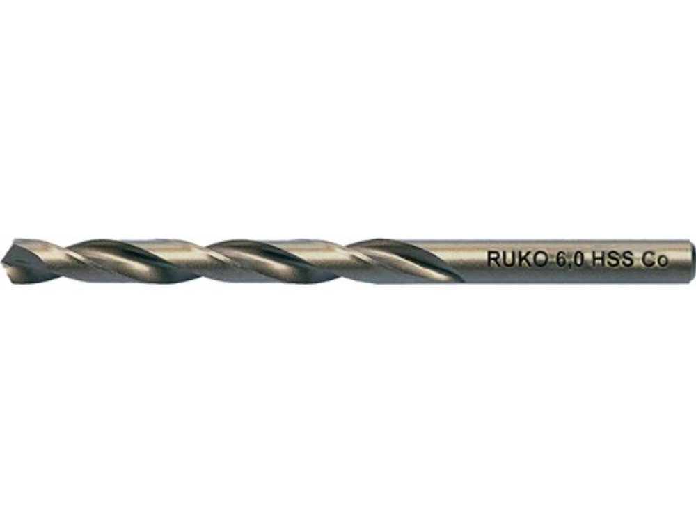 Ruko Spiralbohrer 10er Pack RUKO 215010 Spiralbohrer DIN 338 Typ VA Nenn-Ø 1 mm HSS-Co5