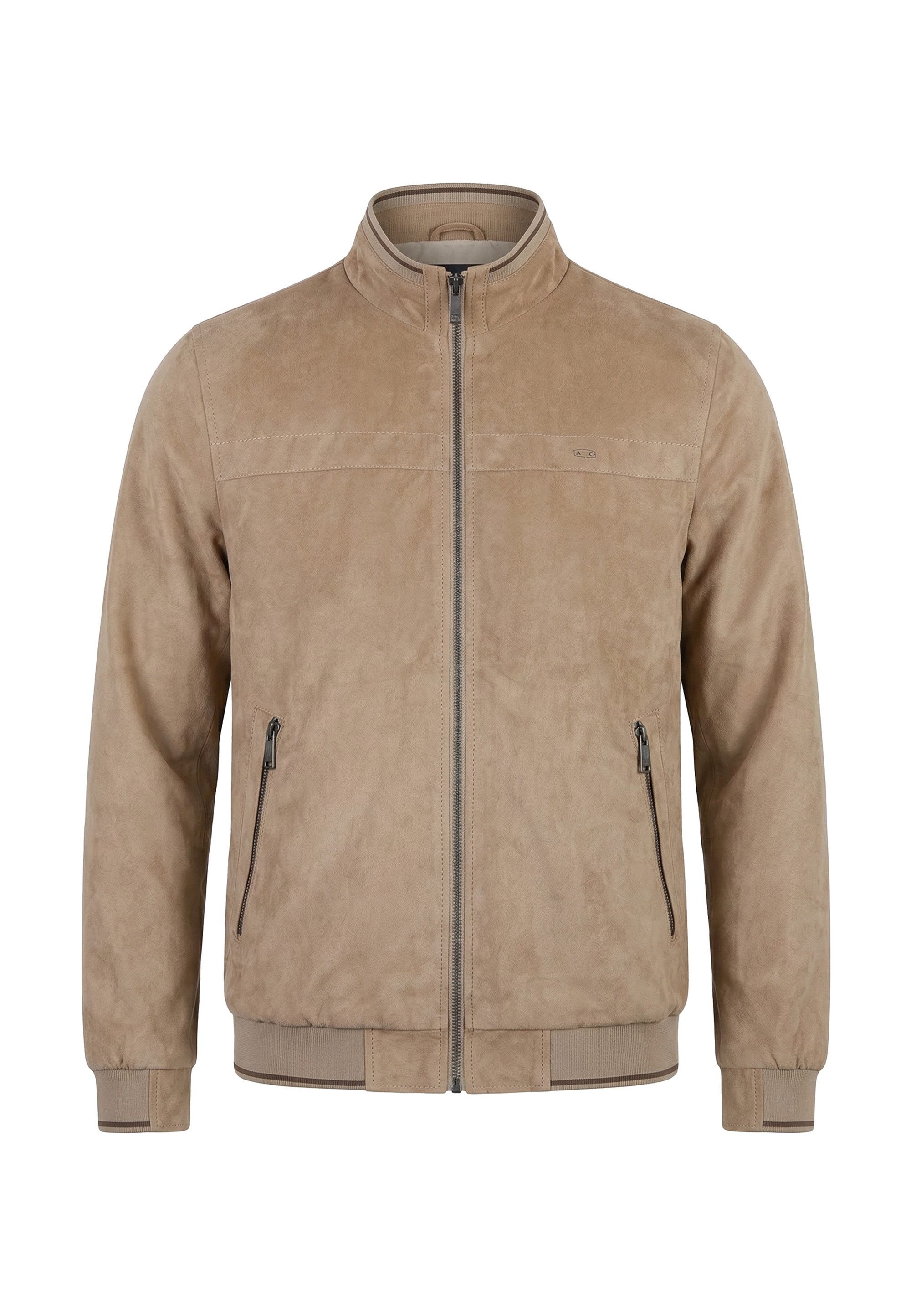 Cabano Outdoorjacke Passetta (1-St) mit Strickbundeinsatz