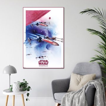 Close Up Poster Star Wars Episode IV Poster X-Wing Sternjäger 61 x 91,5 cm