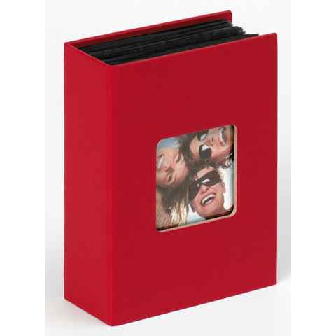 Walther Design Einsteck-Fotoalbum Fun Minimax, Mini-Einsteckalbum, Papiereinband, für 100 Fotos à 10x15 cm