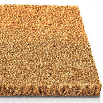 Fußmatte Kokosmatte, Erhältlich in vielen Größen, Sauberlaufmatte, Floordirekt, rechteckig, Höhe: 17 mm
