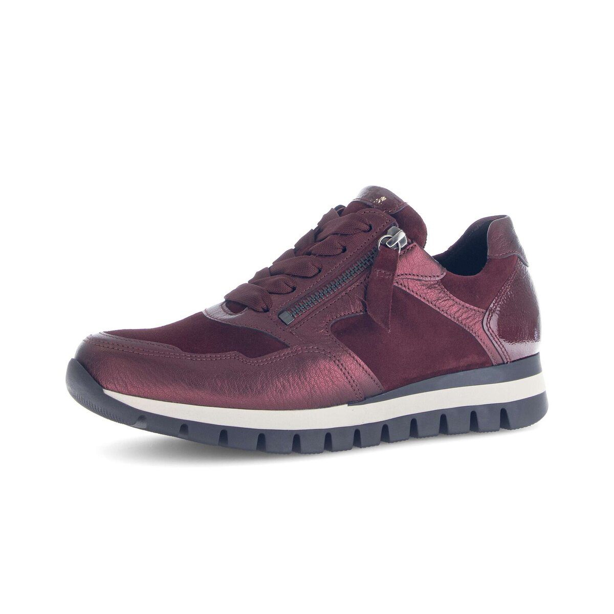 Gabor Sneaker low Materialmix Leder Sneaker günstig online kaufen