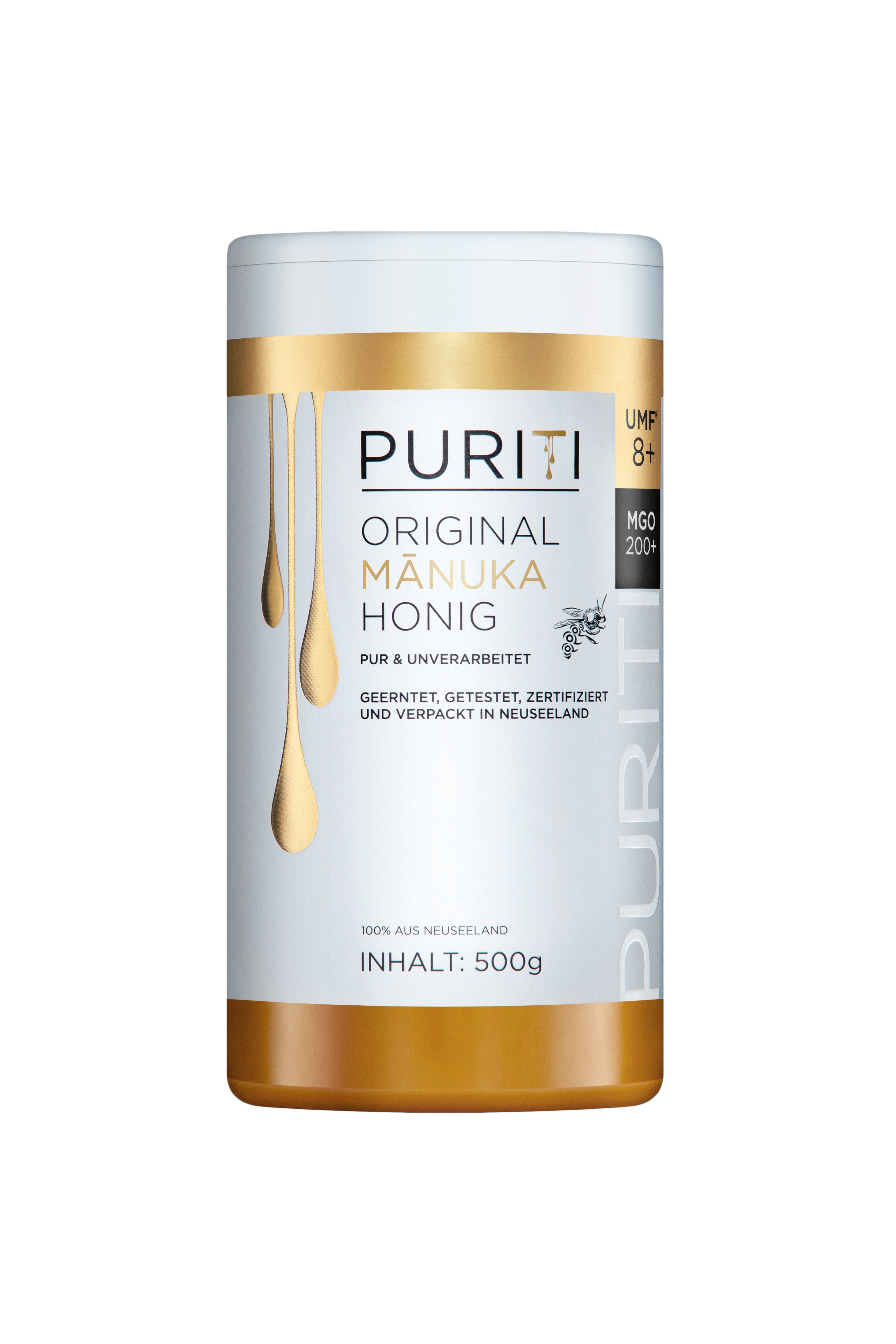PURITI Honig Manuka-Honig MGO 200+, 500 g, 1 St.