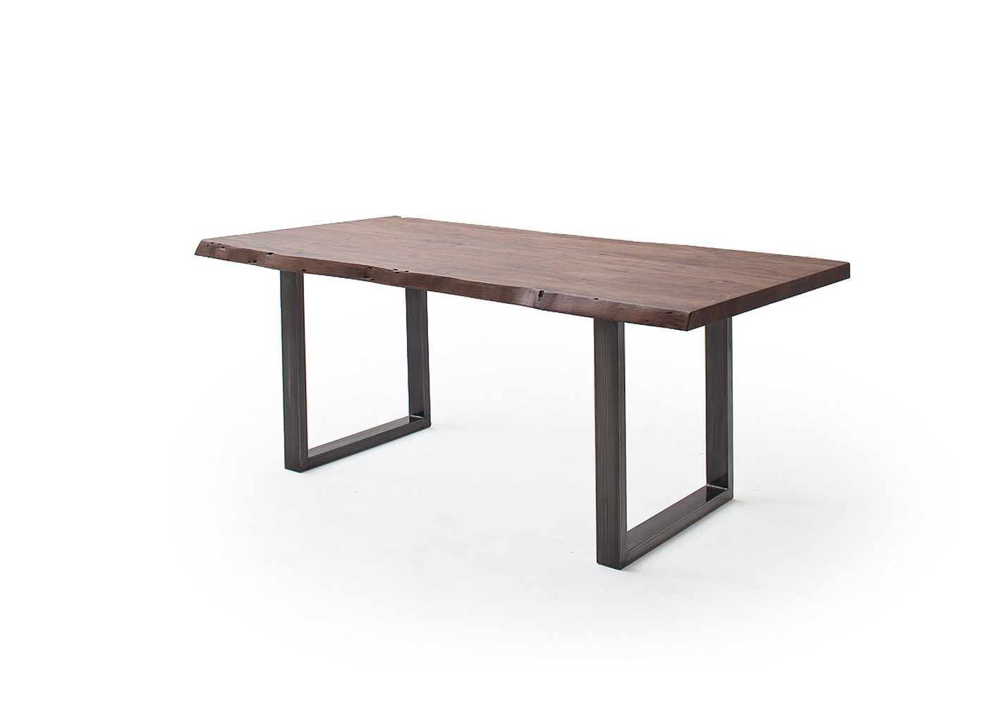 freiraum Baumkantentisch Calabria, in Akazie walnuss / antik - 200x79,5x100 (BxHxT)