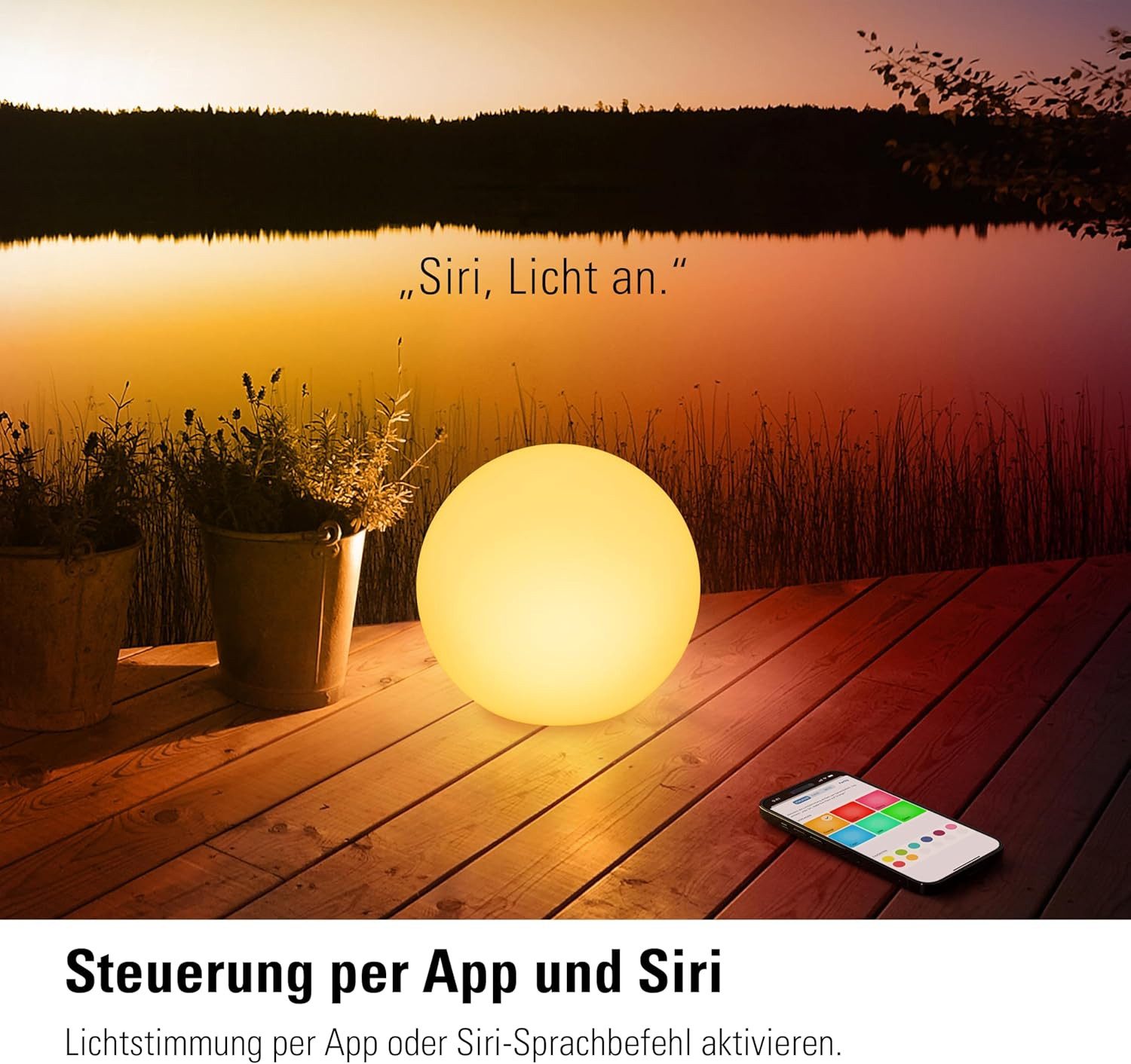 EVE Eve Flare-Portable smarte LED-Leuchte Smarte Lampe