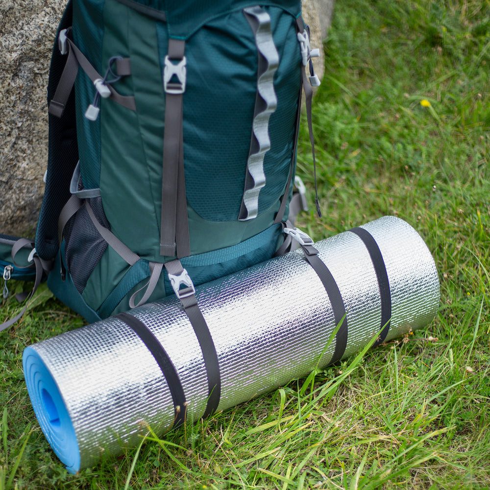 NILS CAMP Isomatte Wandermatte NC1769 Campingmatte, (1-tlg., Fortschrittliche Isolierung), schützt zuverlässig vor Kälte und Feuchtigkeit