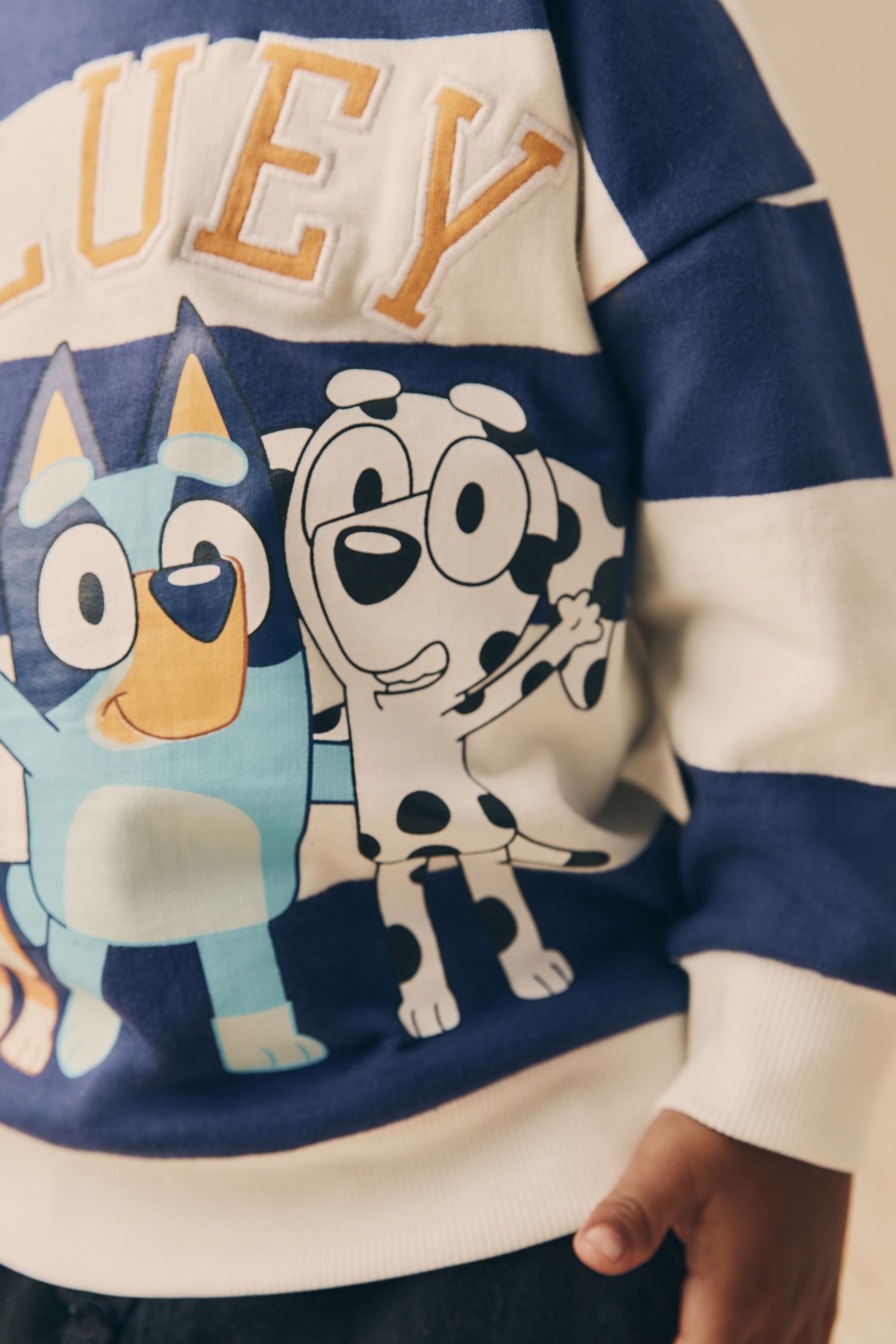 Next Sweater Bluey Sweatshirt mit Rundhalsausschnitt Baumwolle (1-tlg)