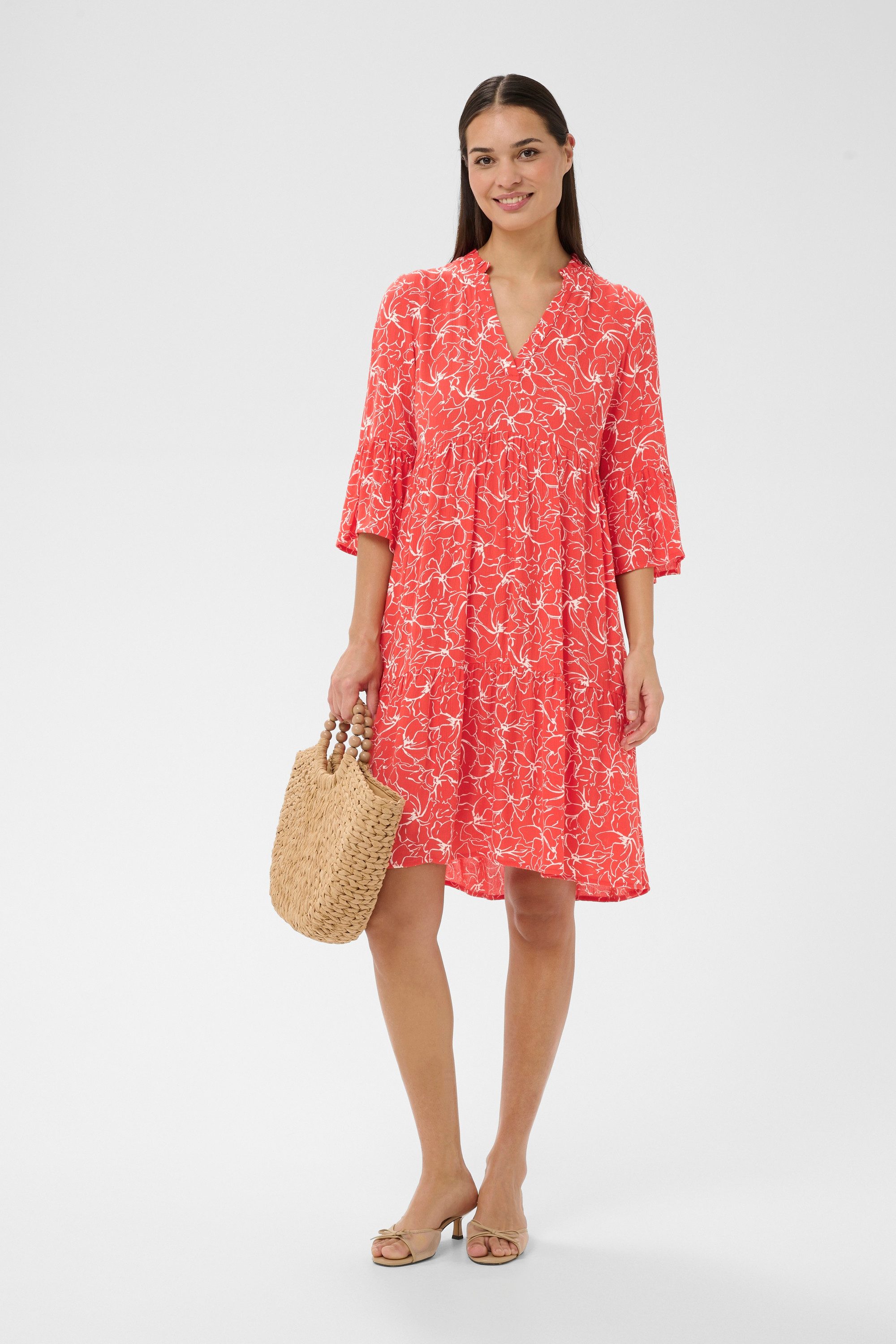 KAFFE Blusenkleid Kleid KAellen