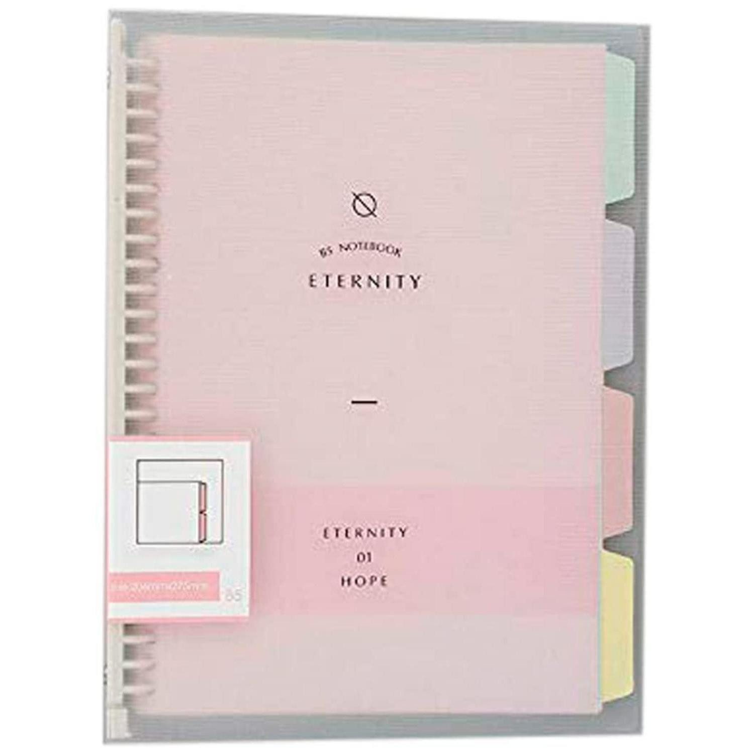 LuxusKollektion Notizbuch Notizblock A5 lose Blaetter Rosa