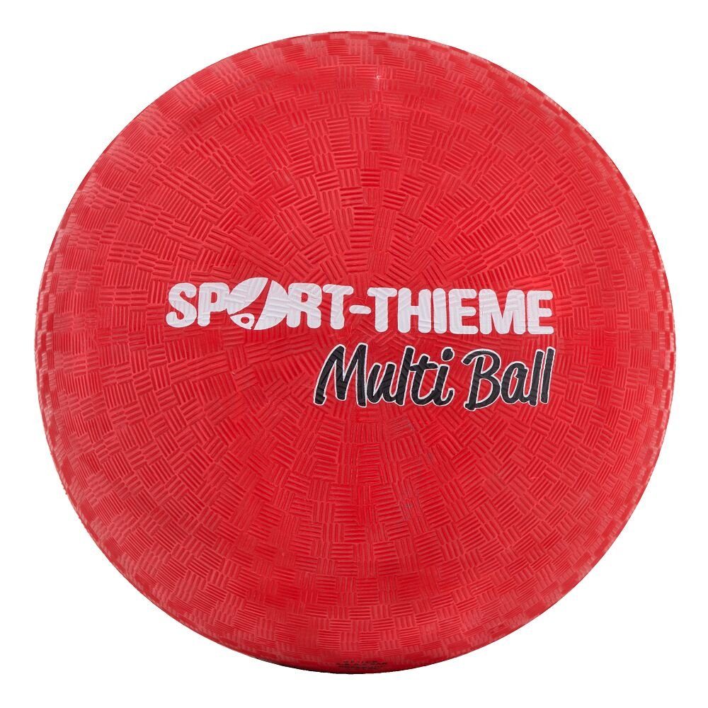 Sport-Thieme Spielball Spielball Multi-Ball, Aus Gummi mit Nylon-Karkasse Rot, ø 21 cm, 400 g