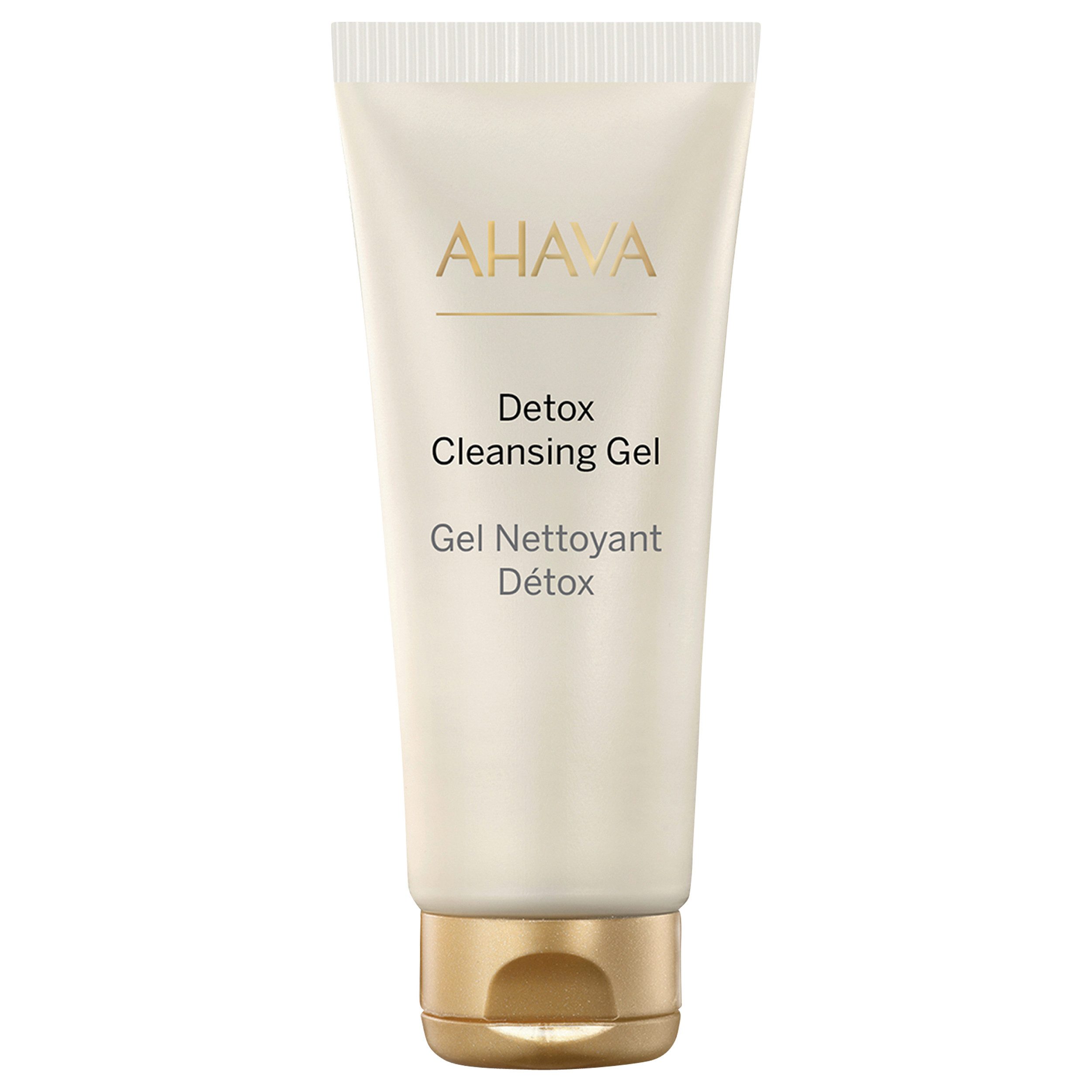 AHAVA Gesichtsreinigungsgel DETOX CLEANSING GEL, für die tägliche Gesichtsreinigung, mit Mineralien des Toten Meeres