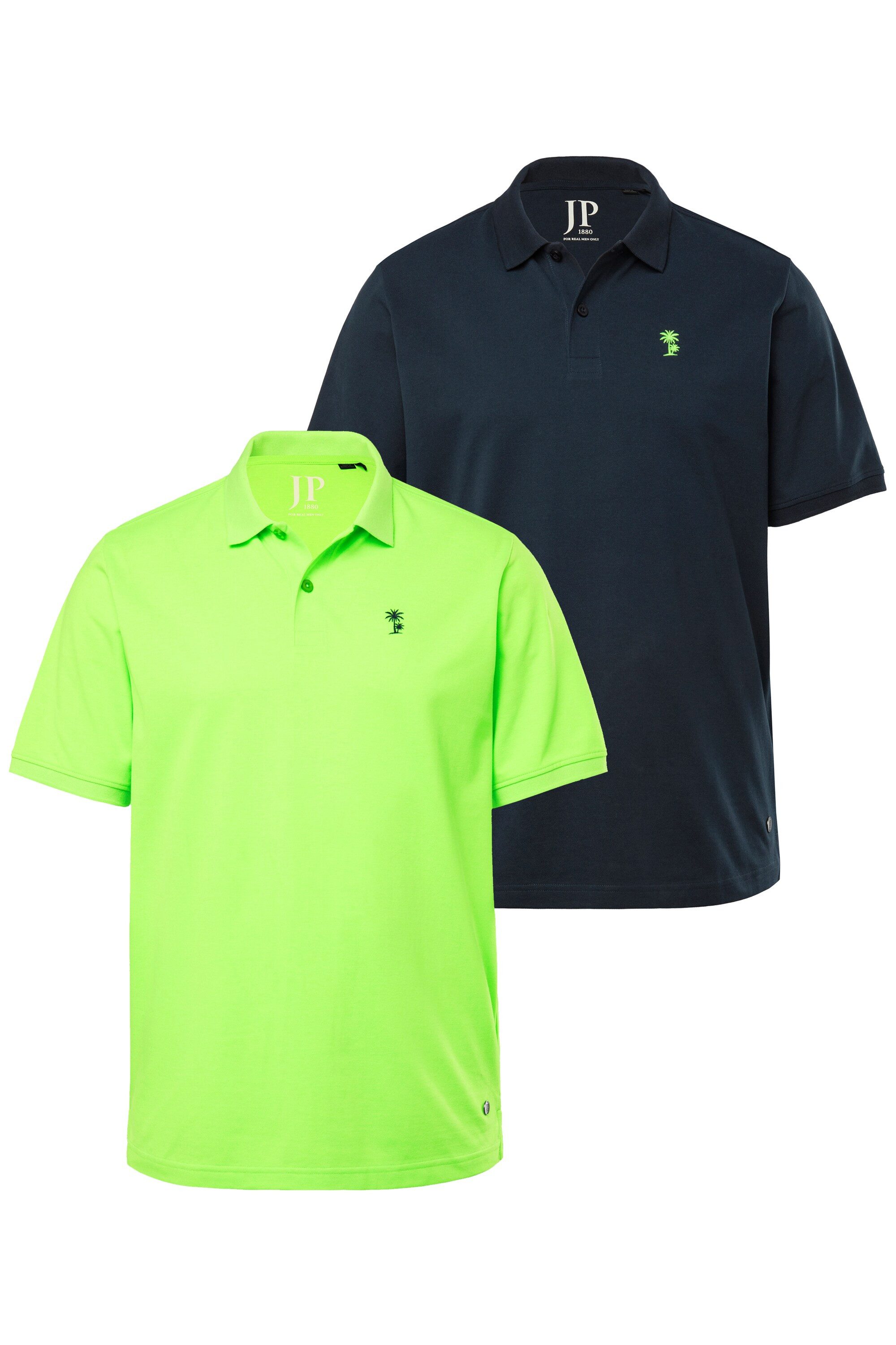 JP1880 Poloshirt JP1880 Poloshirts 2er-Pack Halbarm Piqué bis 8XL günstig online kaufen