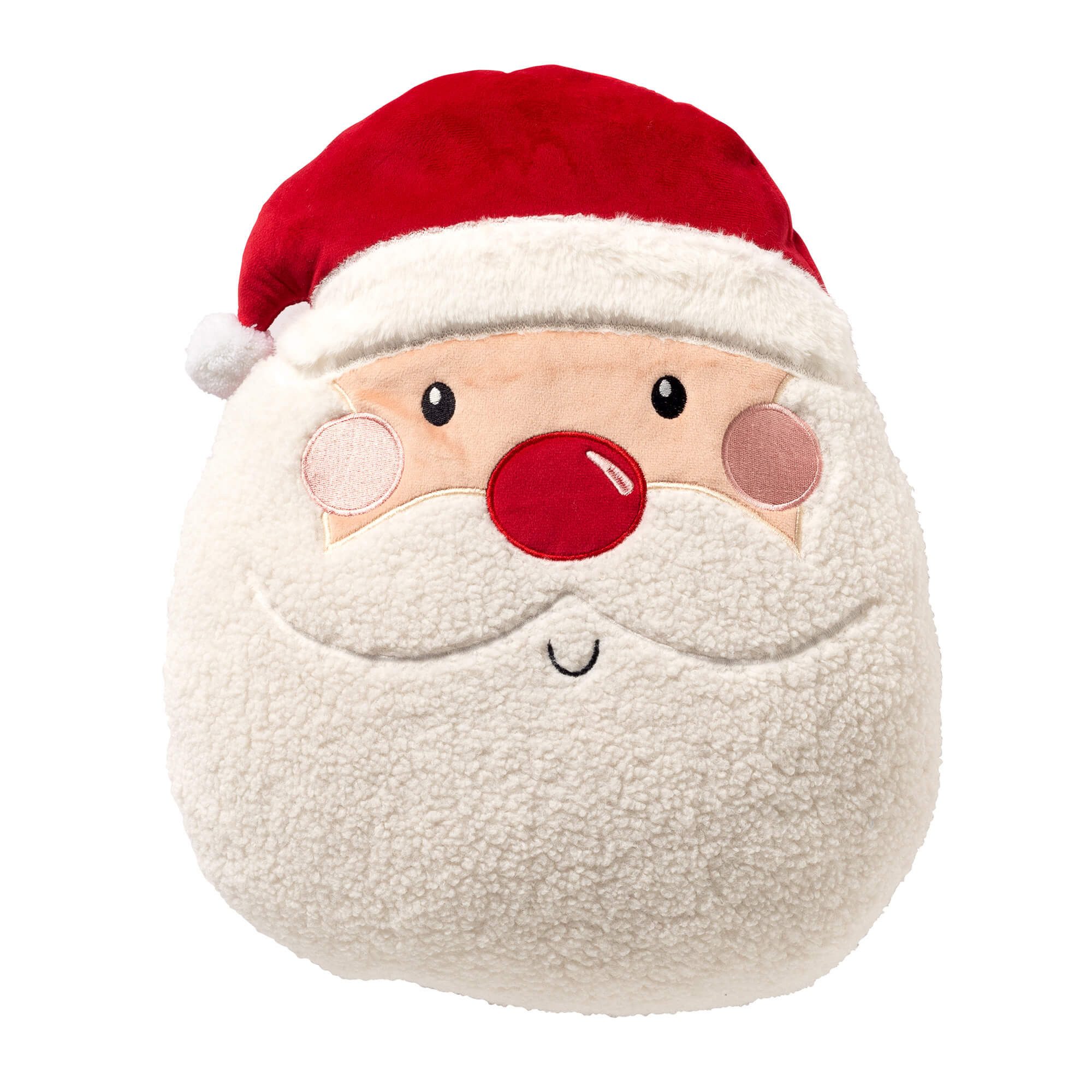 Dutch Decor Dekokissen Textino Weihnachtsmann 'Claus' 38 x 45 cm Tango Red - Rot