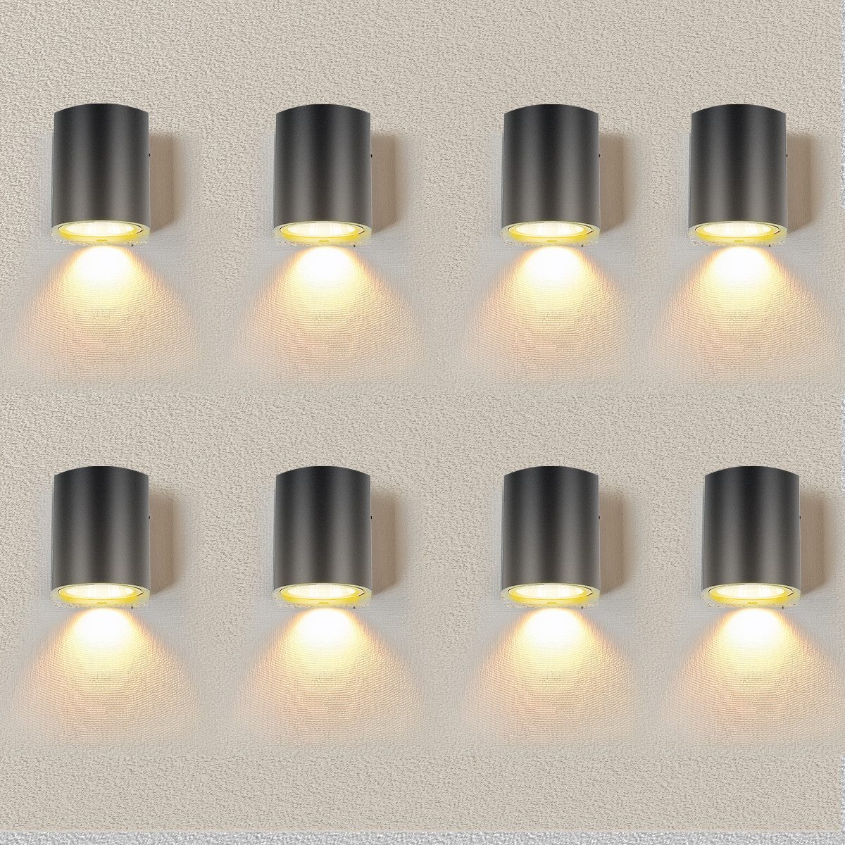 Simloveve LED Wandleuchte Außen-Wandleuchte,IP55 Wandlampe, 3W, günstig online kaufen