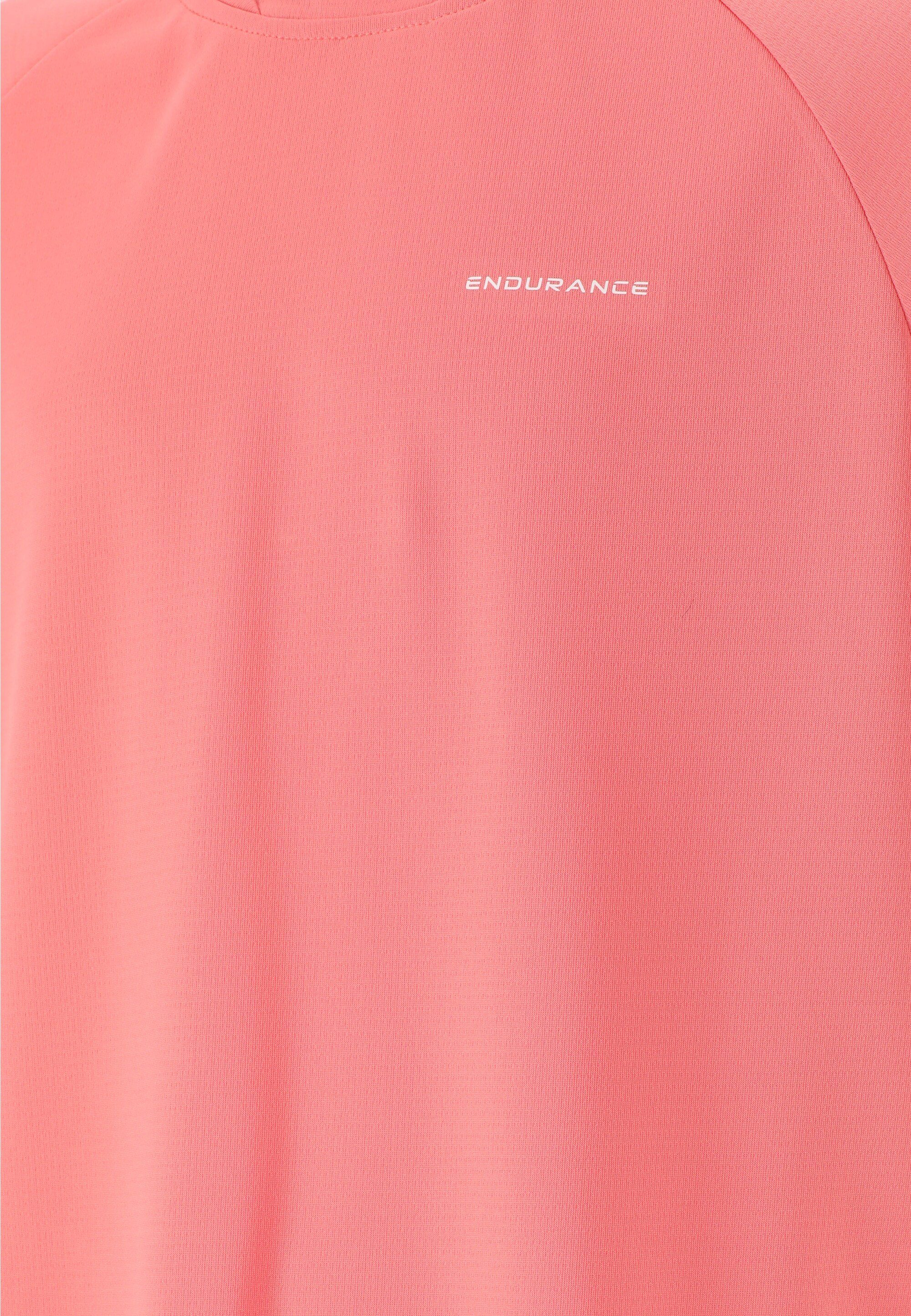 ENDURANCE schnelltrocknender Actty DRY-Technologie (1-tlg) QUICK Funktionsshirt rosa Jr. mit