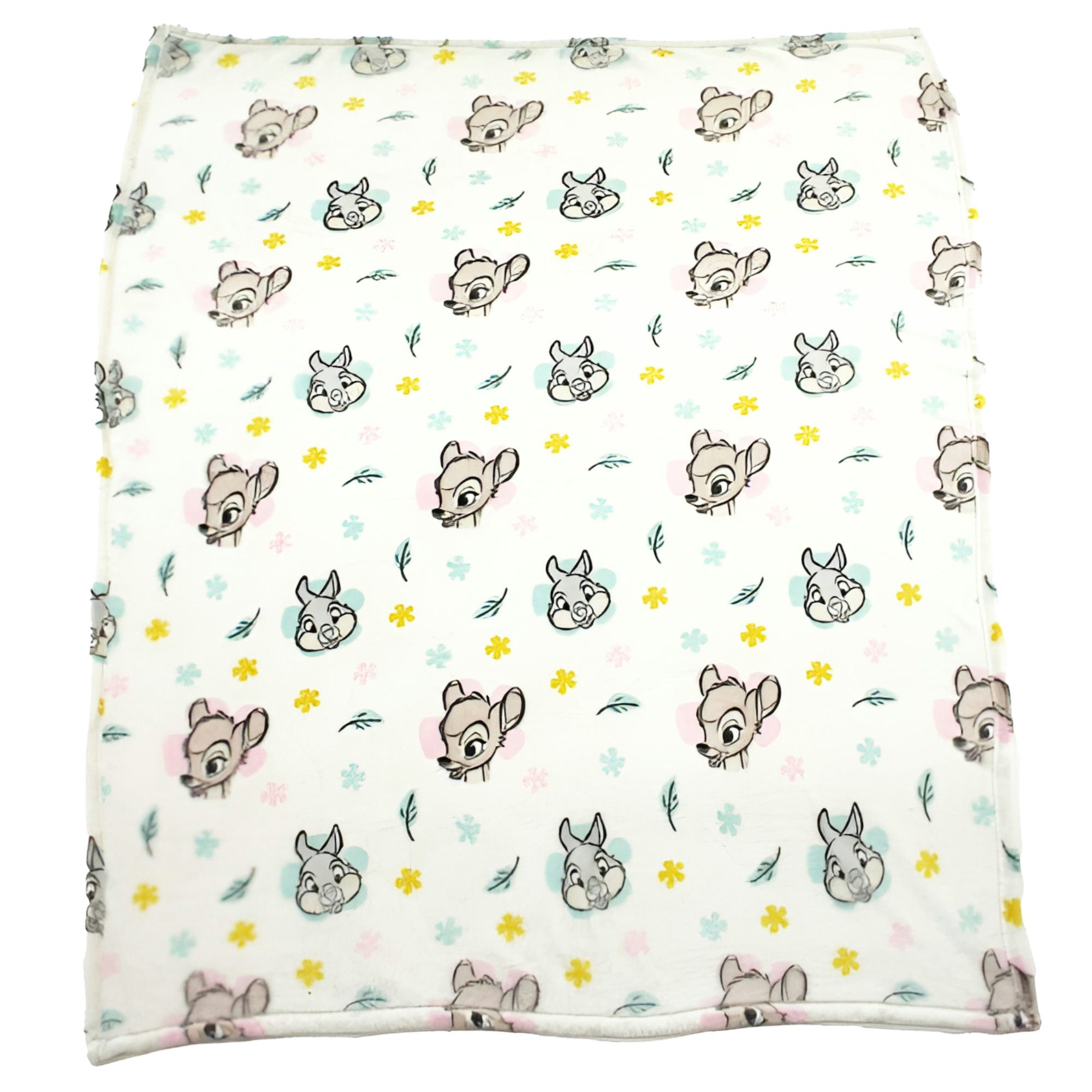 Wohndecke Disney Bambi Flanell Wohndecke warme Kuscheldecke 110x150 cm, Disney