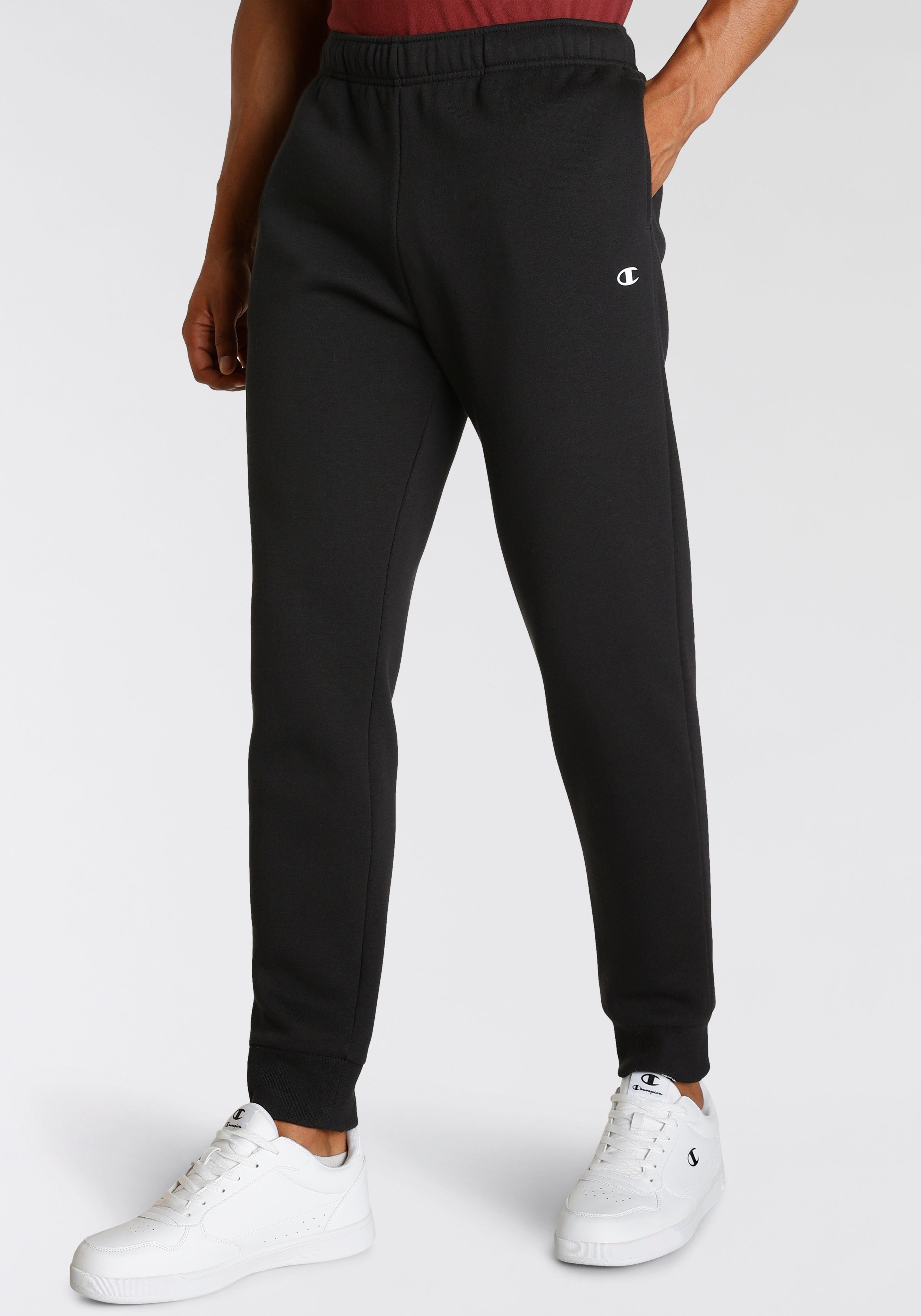 Rib Champion Basic Cuff Jogginghose schwarz Pants