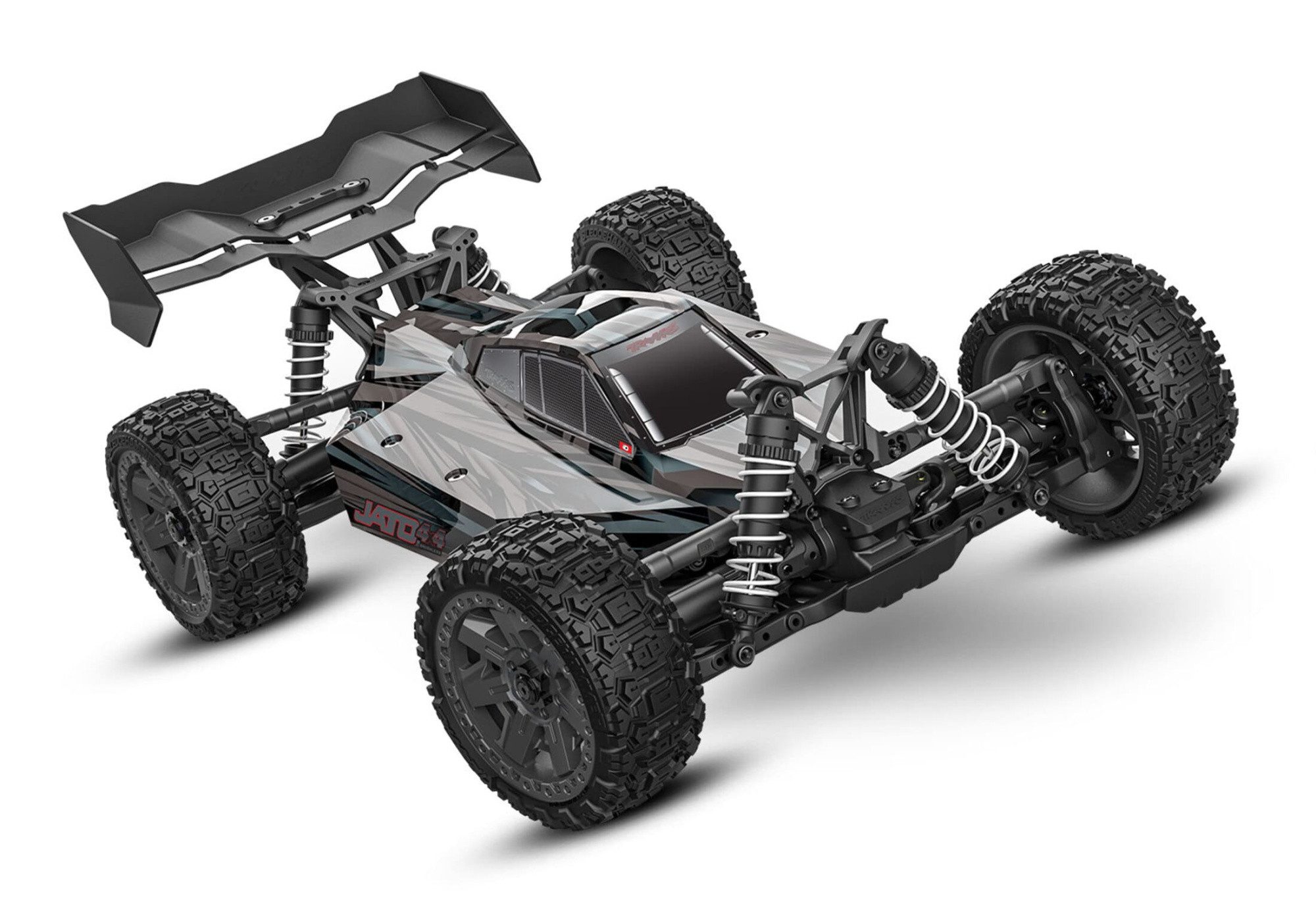 RC-Buggy Traxxas Jato 4x4 Brushless RC Buggy RTR 1:8 Schwarz