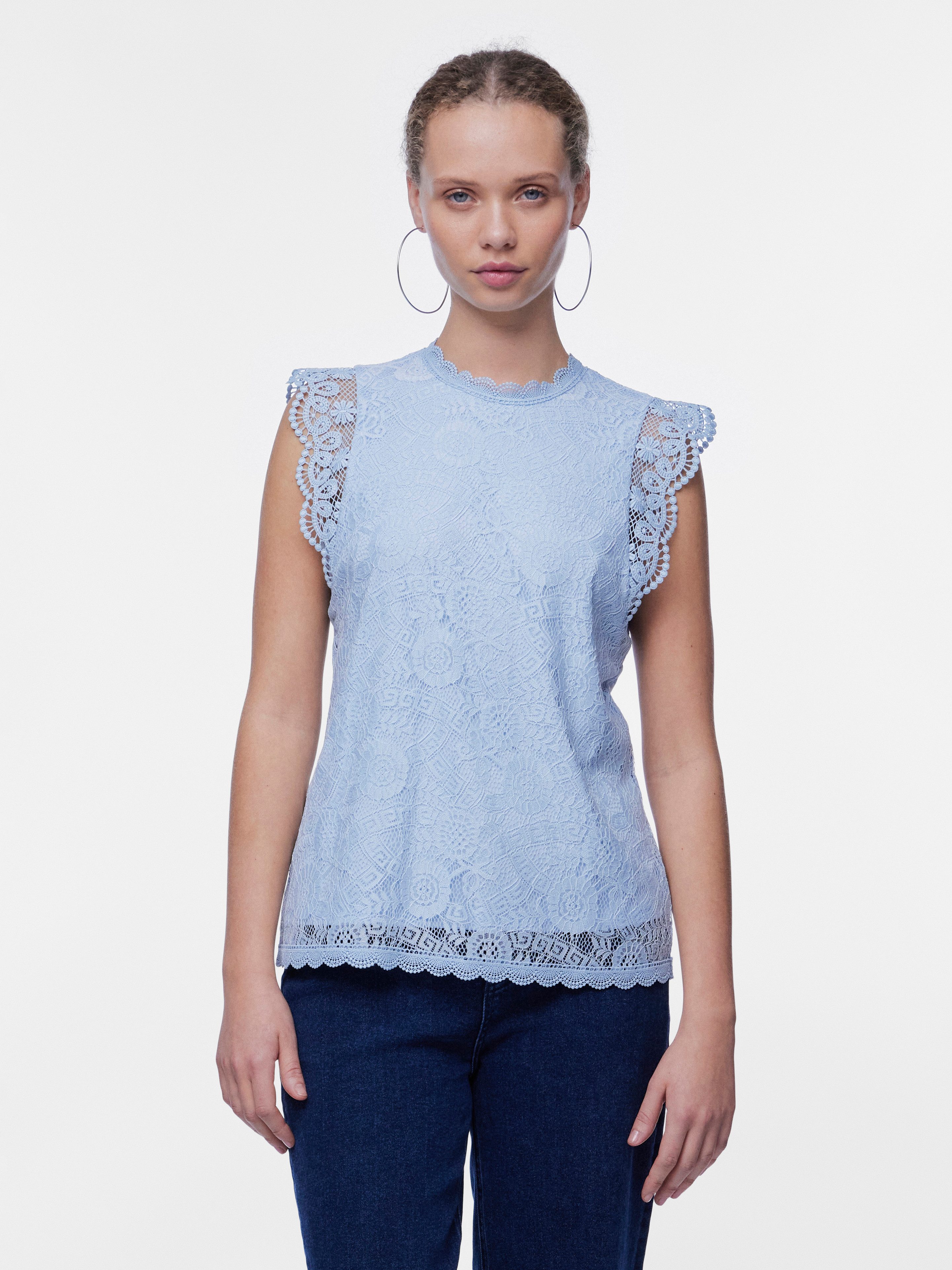 pieces Spitzentop PCOLLINE günstig online kaufen