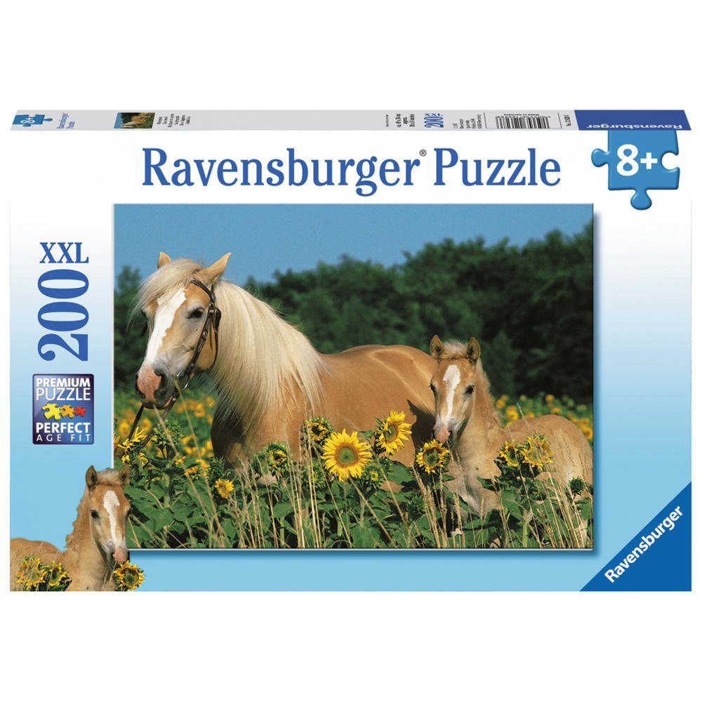 Ravensburger Puzzle Pferdeglück, 200 Puzzleteile