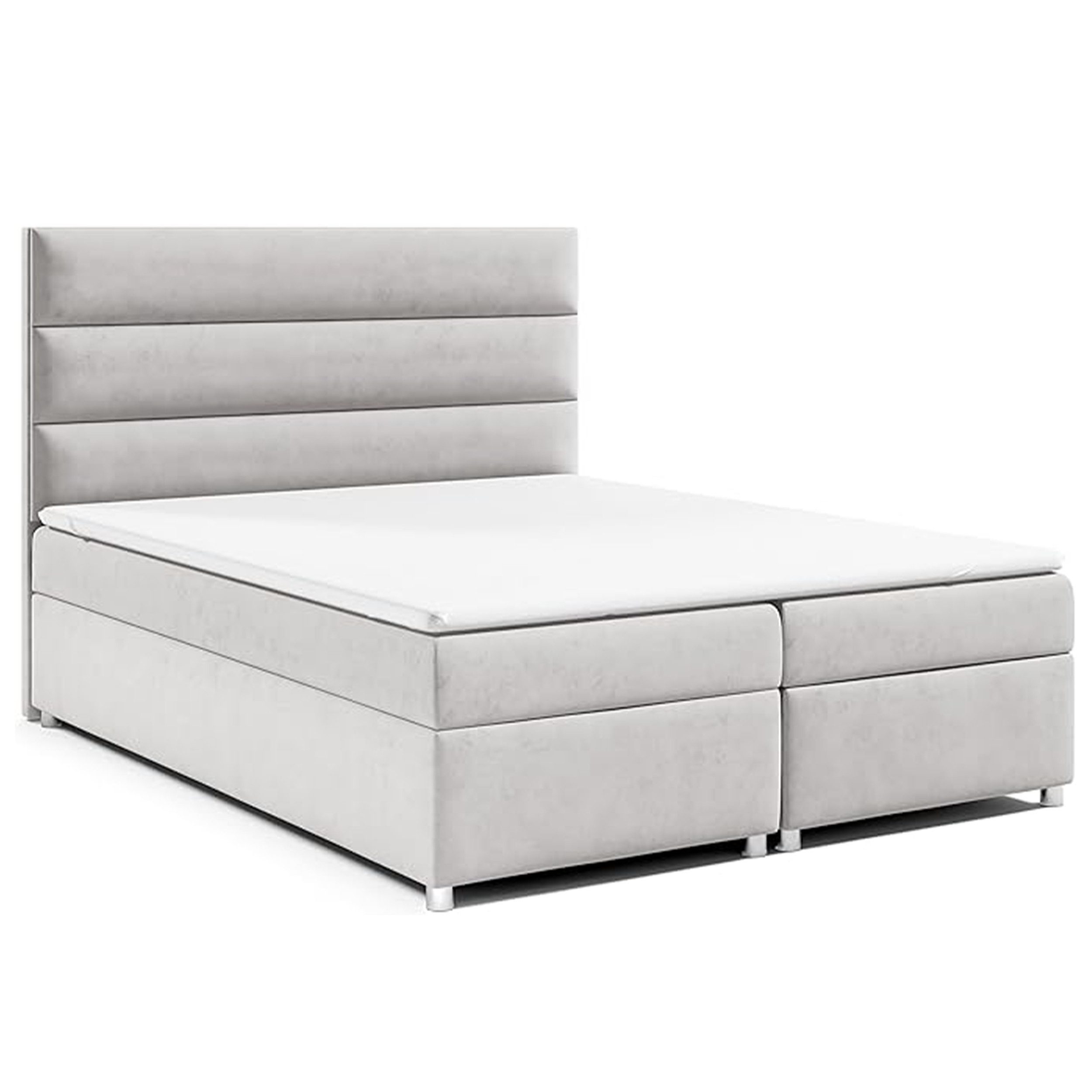 Best for Home Boxspringbett Trinity K-1 Lux mit Stauraum, 7-Zonen Komfort & Topper (Boxspringbett-Set, 140x200 160x200 180x200 200x200 cm), mit Lieferung, Aufbau & Entsorgung, TOP- Preis-Leistungs-Verhältnis