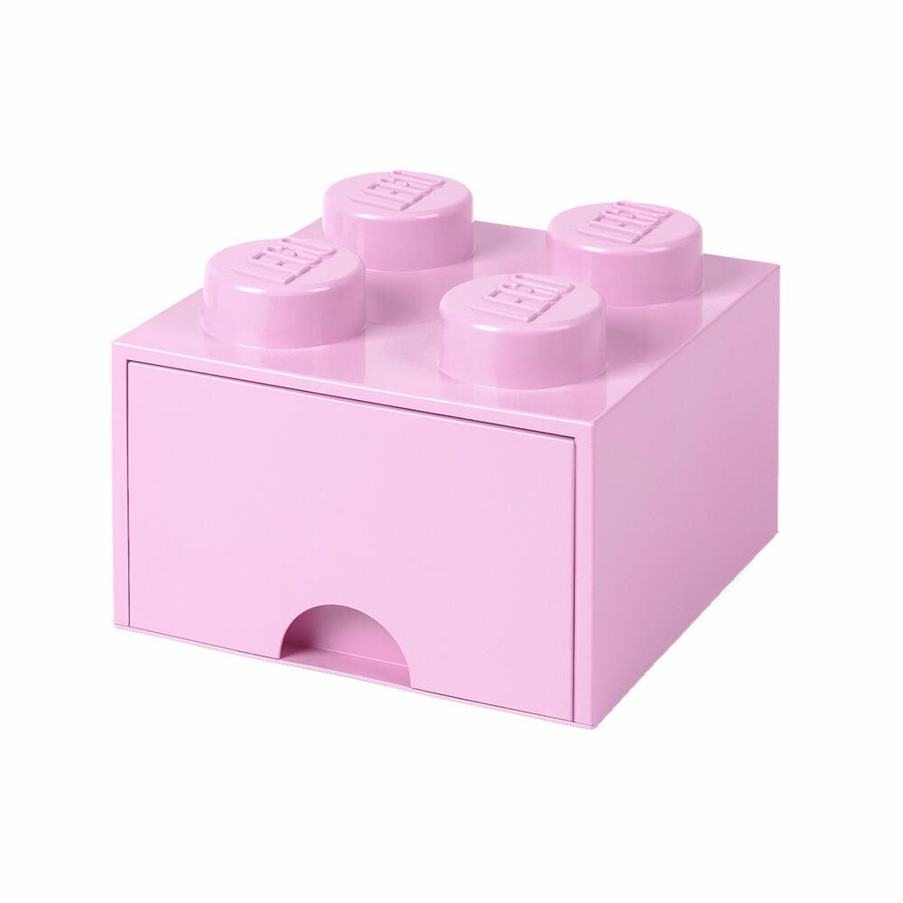 NHG Aufbewahrungsbox LEGO Brick Drawer 4 - Light Purple