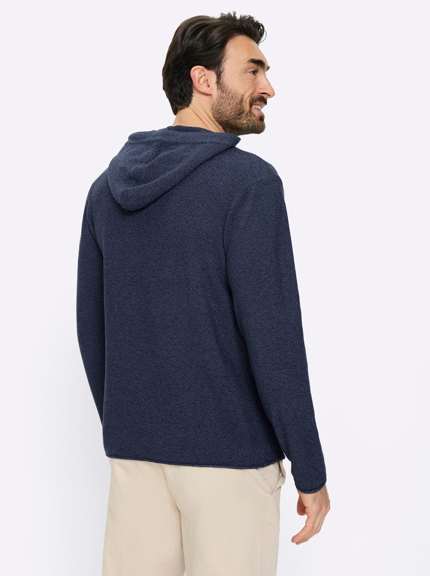 Witt Strickpullover Kapuzen-Pullover Langarm