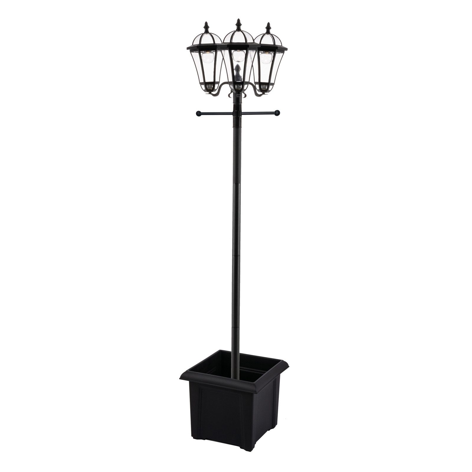 HTI-Living LED Solarleuchte Weglaterne 3-flammig Lescure günstig online kaufen