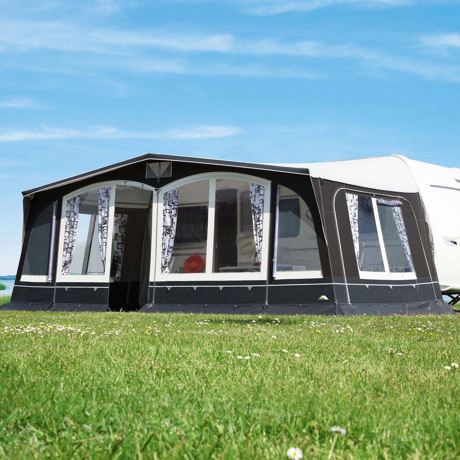 dwt Vorzelt Swing 240 inkl. 25 x 1 mm Gestänge ST, Gr. 11 (851-880 cm)