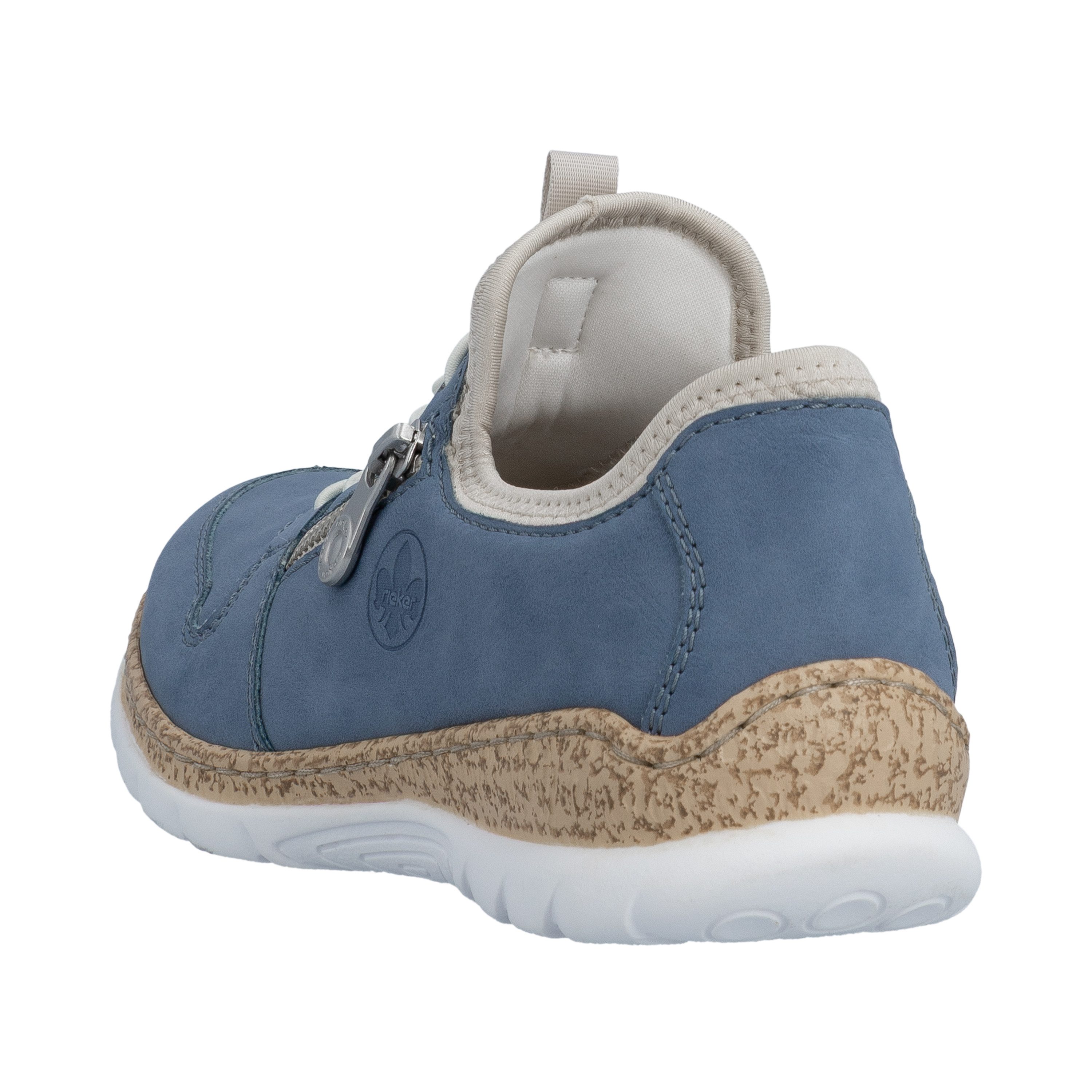 Rieker Slip-On Sneaker Freizeitschuh, Halbschuh, Slipper mit leichter Laufsohle