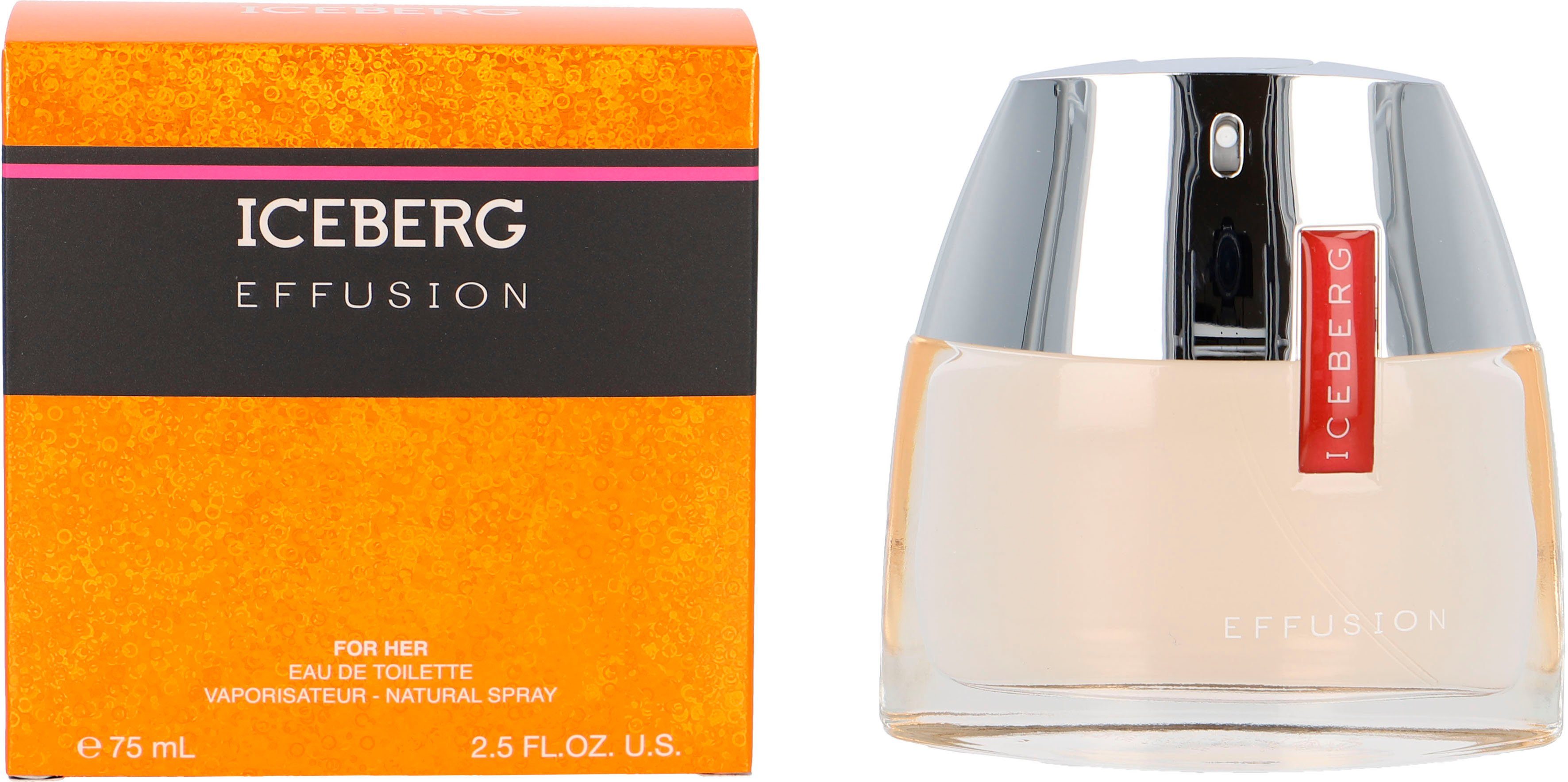 Eau ICEBERG Toilette de EFFUSION WOMAN