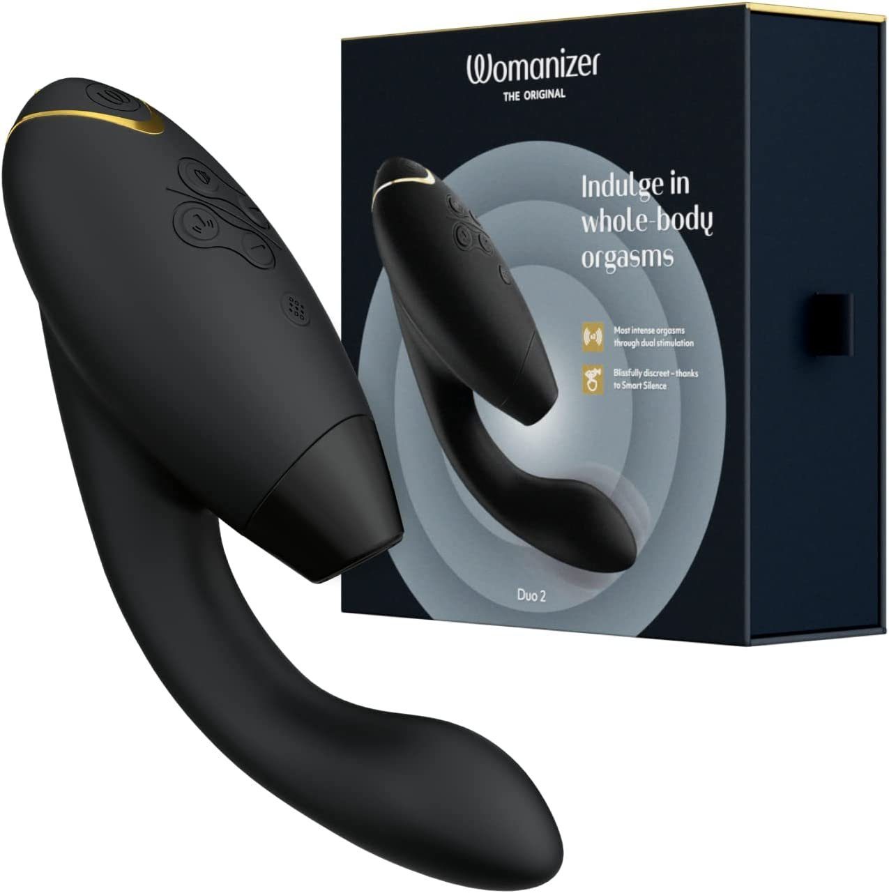 Womanizer Klitoris-Stimulator DUO 2 Black