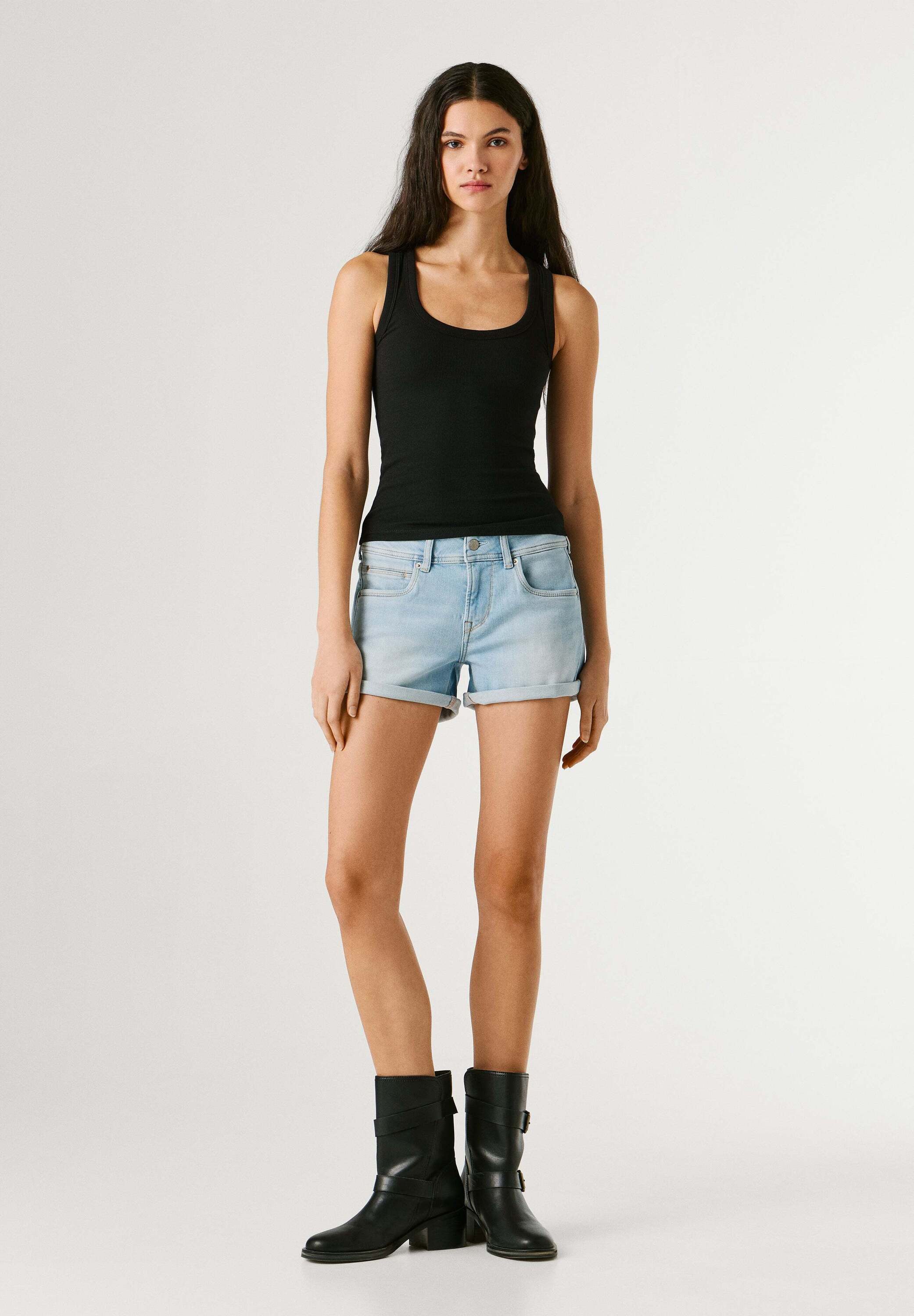 Pepe Jeans Shorts denim shorts REGULAR SHORT LW SIOUXIE