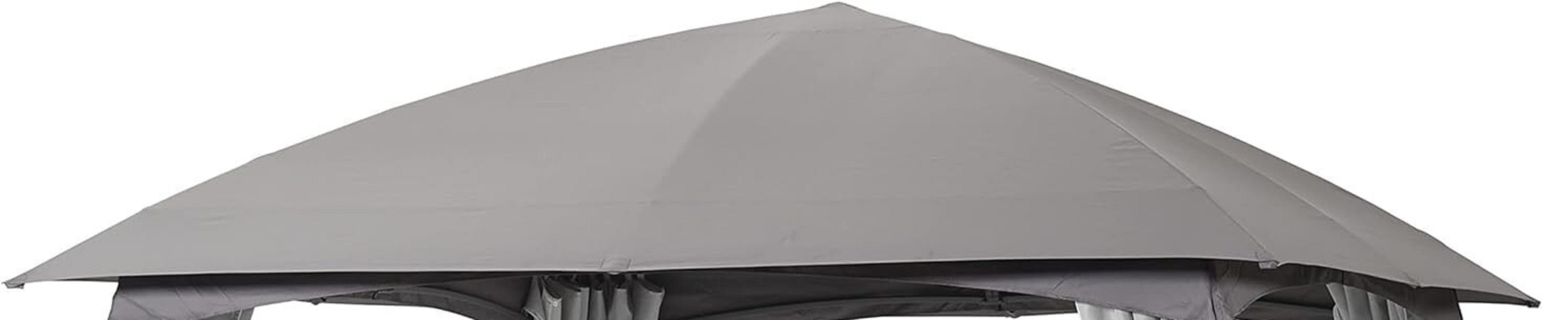 Leco Pavillon-Ersatzdach für Pavillon Milena 330x330 cm Ersatzdach, 180 g/m², 330 x 330 cm, wasserabweisend beschichtet