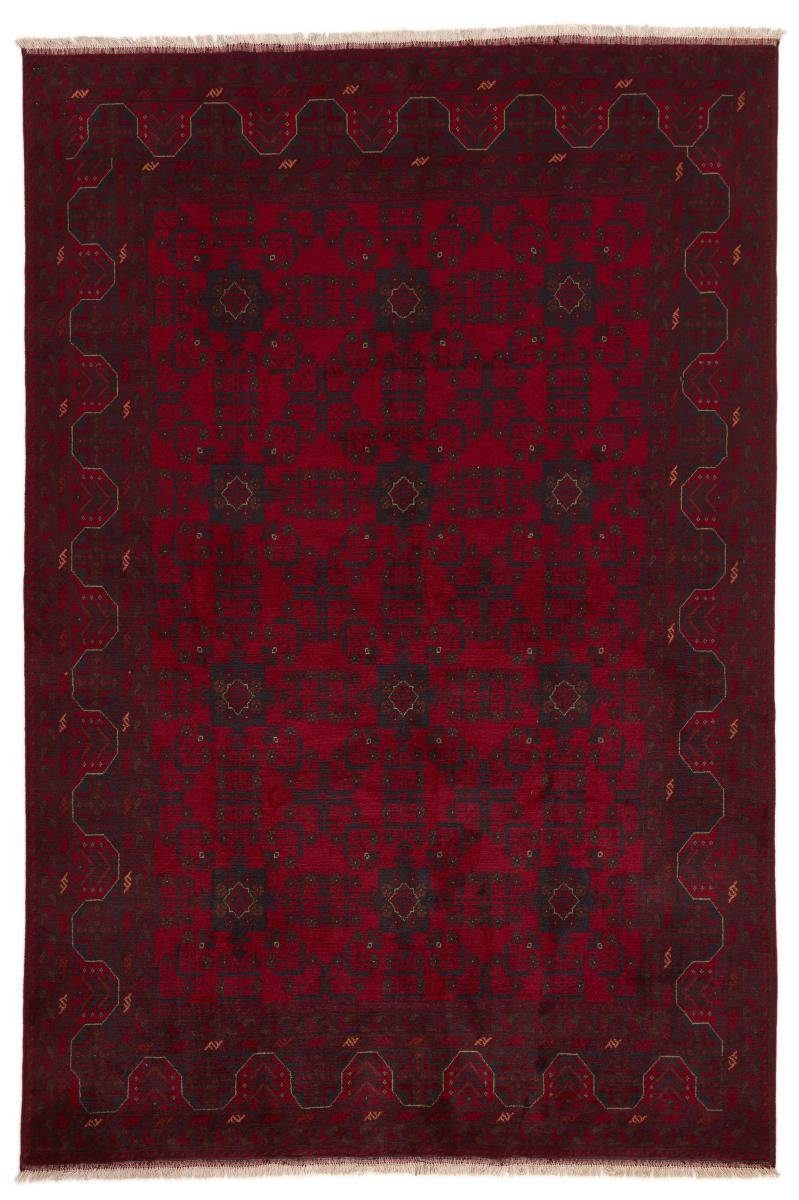 Orientteppich Afghan Mauri 202x299 Handgeknüpfter Orientteppich, Nain Trading, rechteckig, Höhe: 6 mm